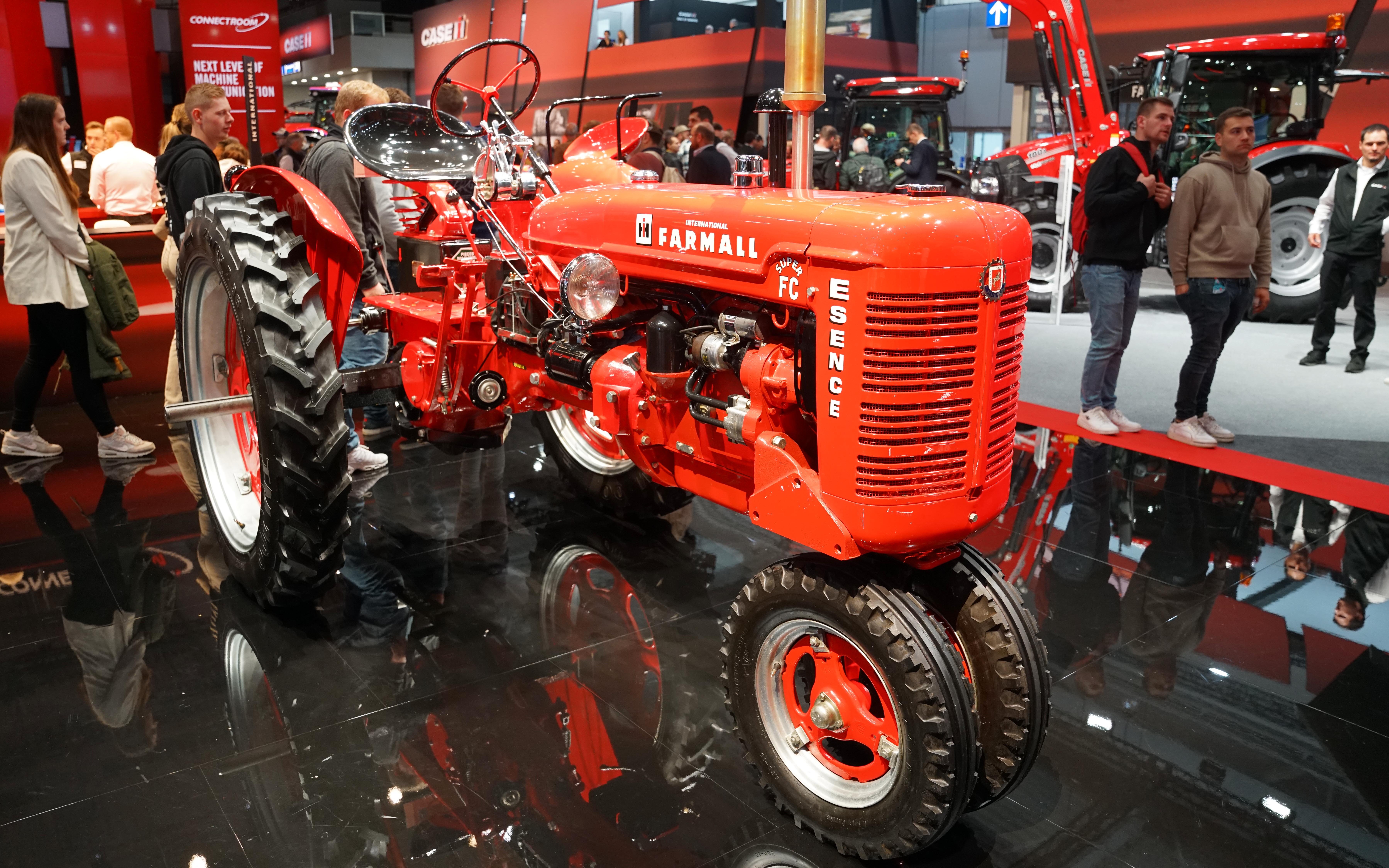 Probably the shiniest tractor restoration in the world