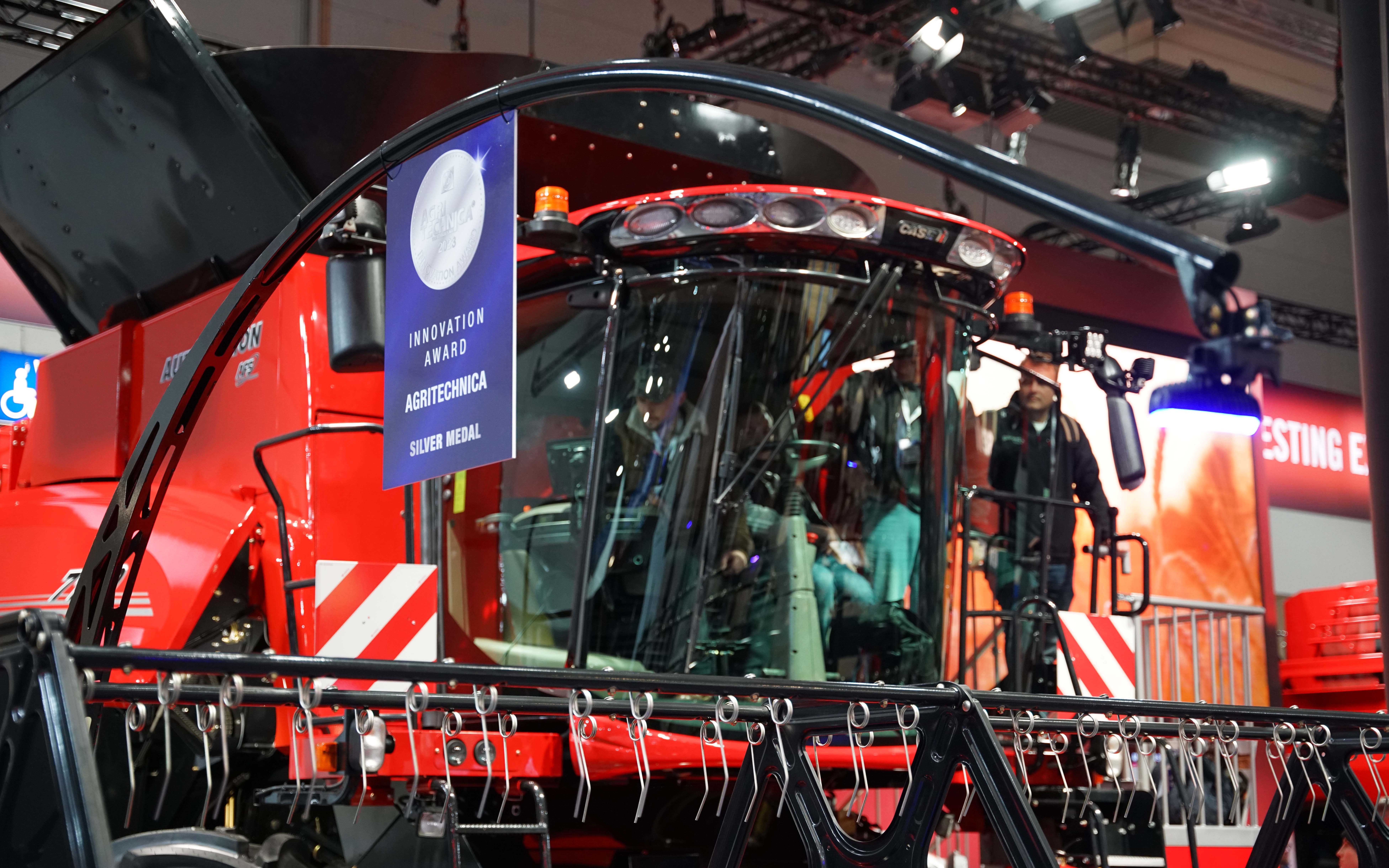Case was was awarded a silver medal for its Advanced Feedrate Control system