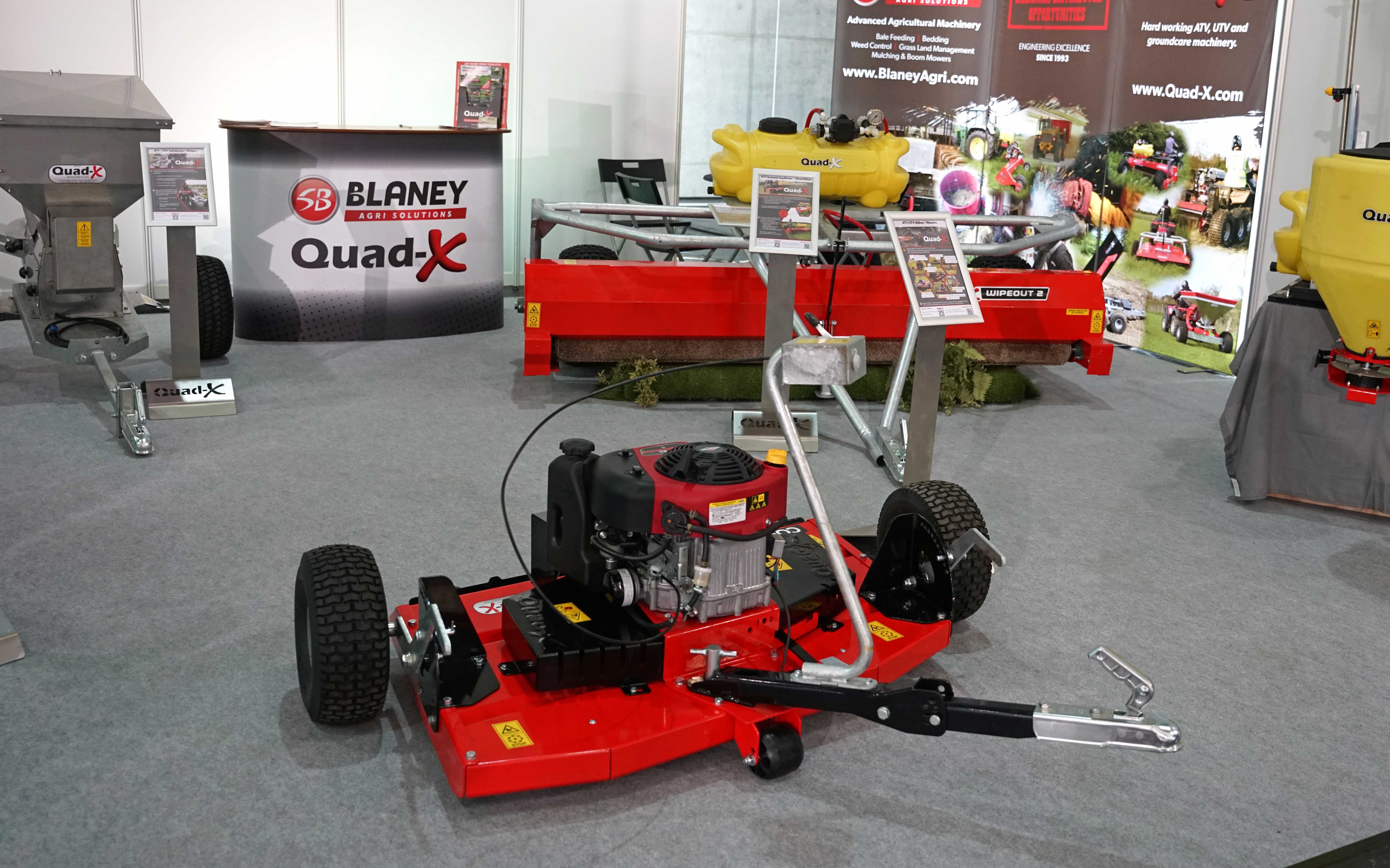 Also at the show were Blaney with  its range of equipment for quads and UTVs