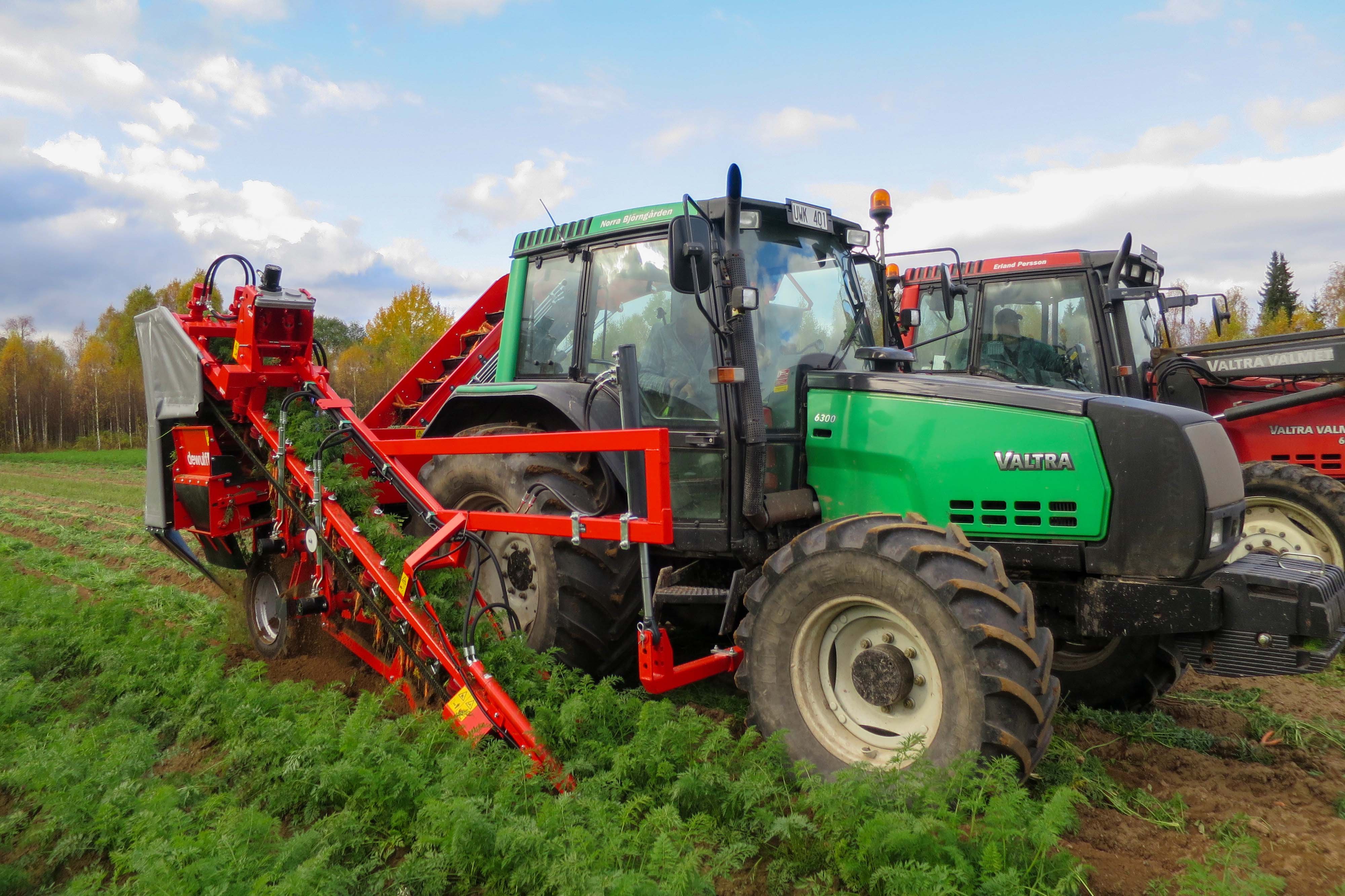 Dewulf already makes a wide range of root crop machinery including carrot harvesters