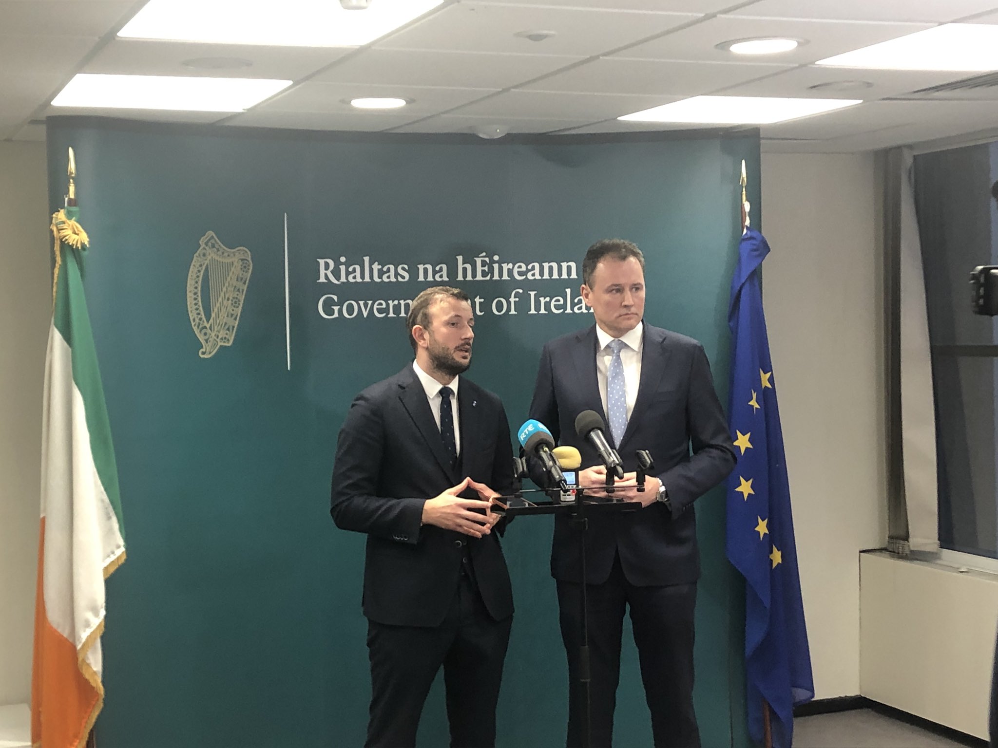 Commissioner Sinkevicius and Minister McConalogue