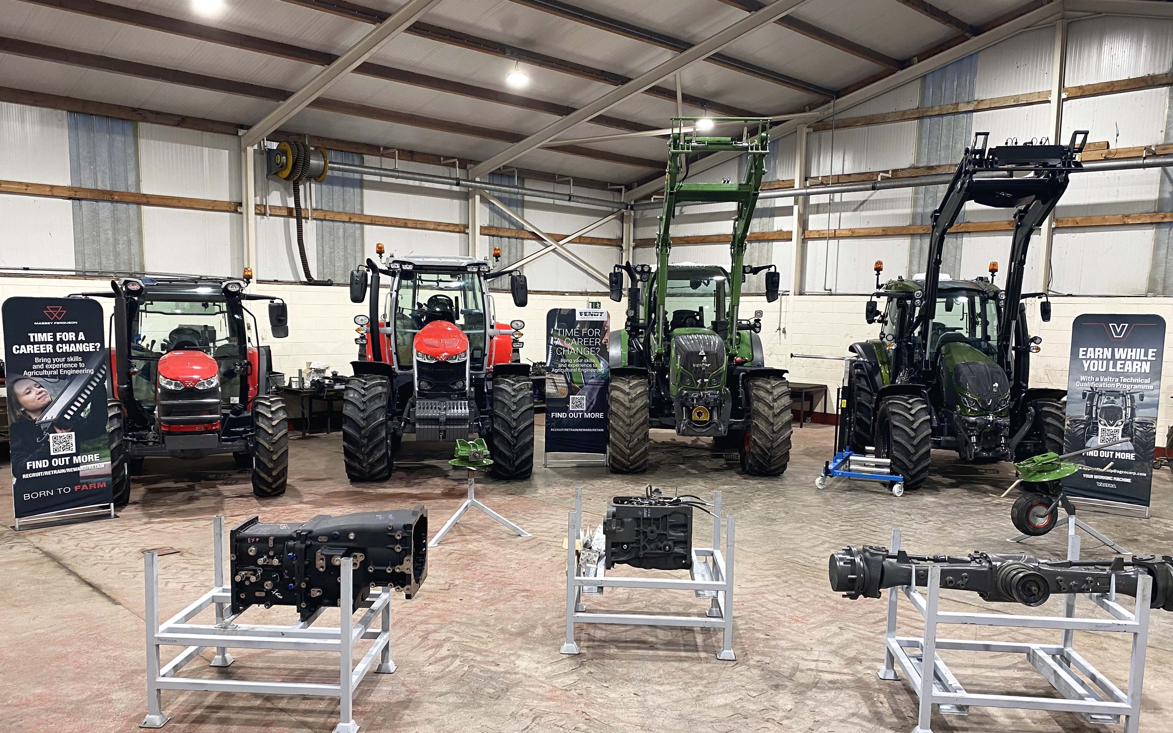 Facilities at Pallaskenry include an up to date tractor fleet and modern components
