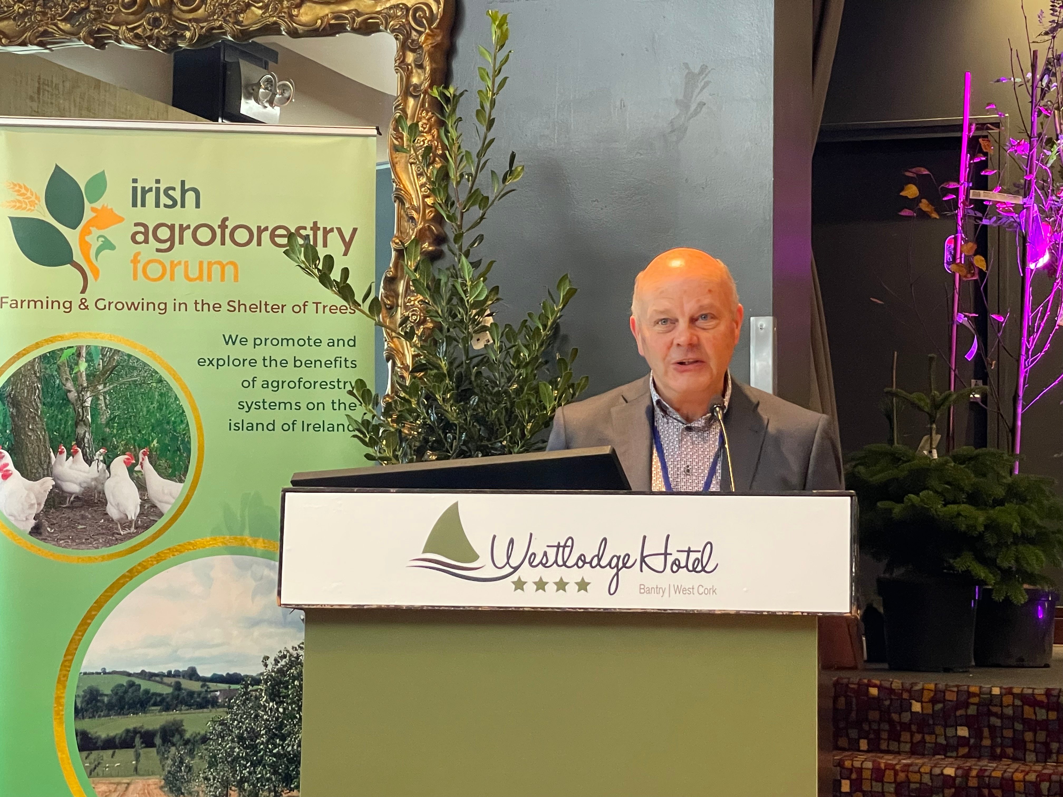 Jim McAdam, Irish Agroforestry Forum director