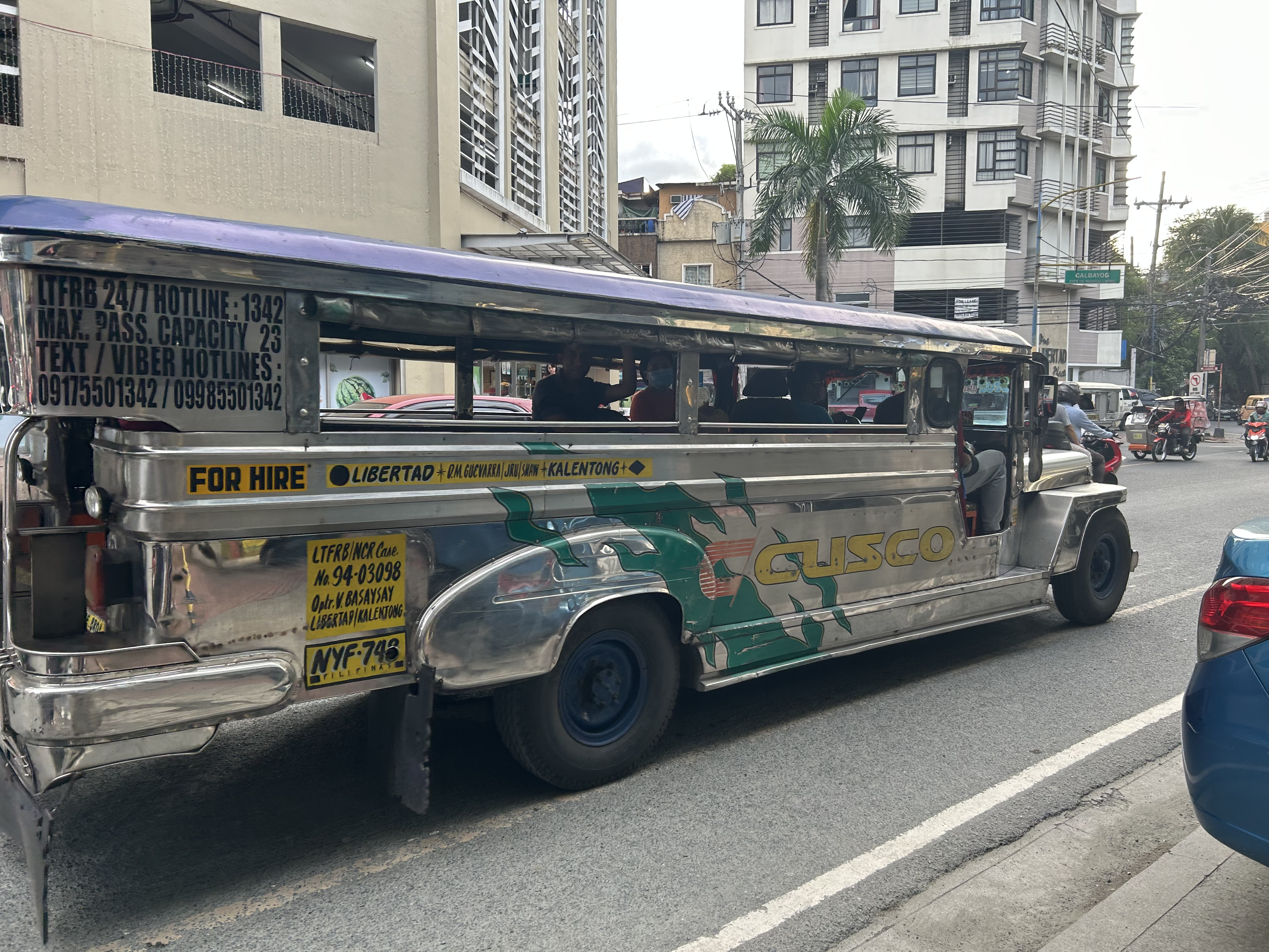 A Jeepney on the streets of Manila