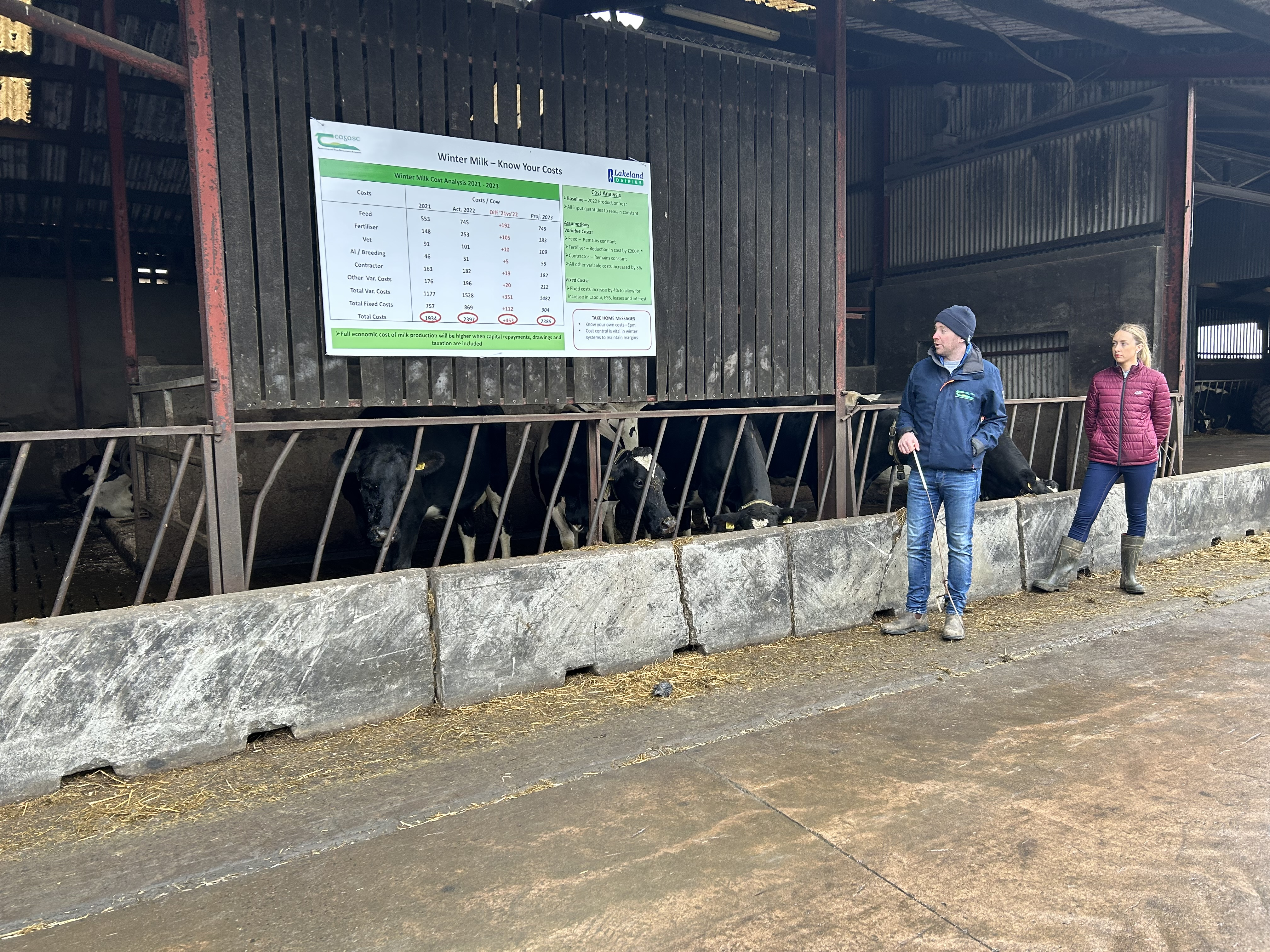 James O'Donoghue, Teagasc dairy advisor in Monaghan