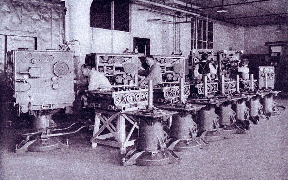Sperry was more a hi-tech company than an engineering manufacturer, naval gun directors being one its products