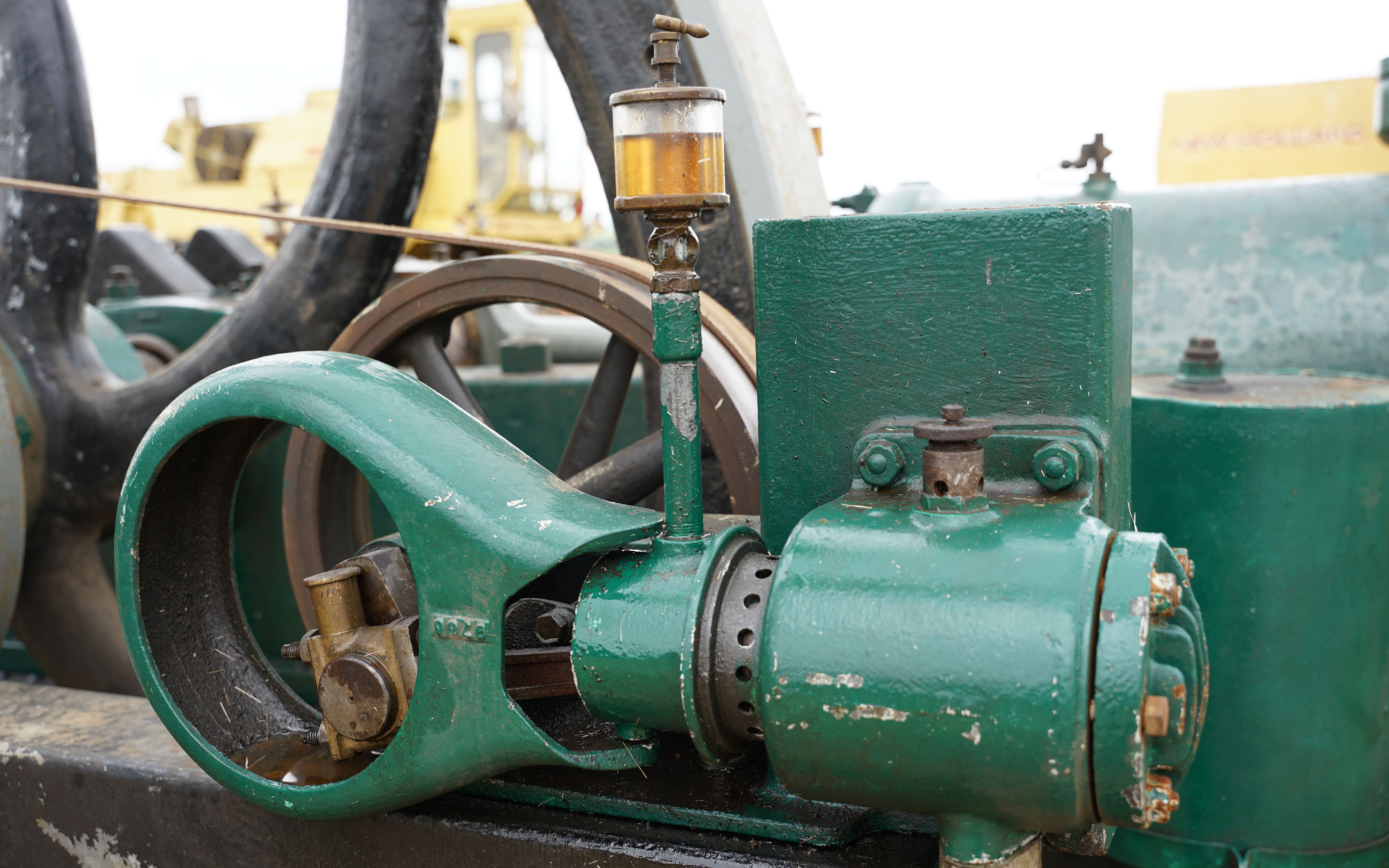 Before modern greases were developed lubrication would often depend on total loss oil systems