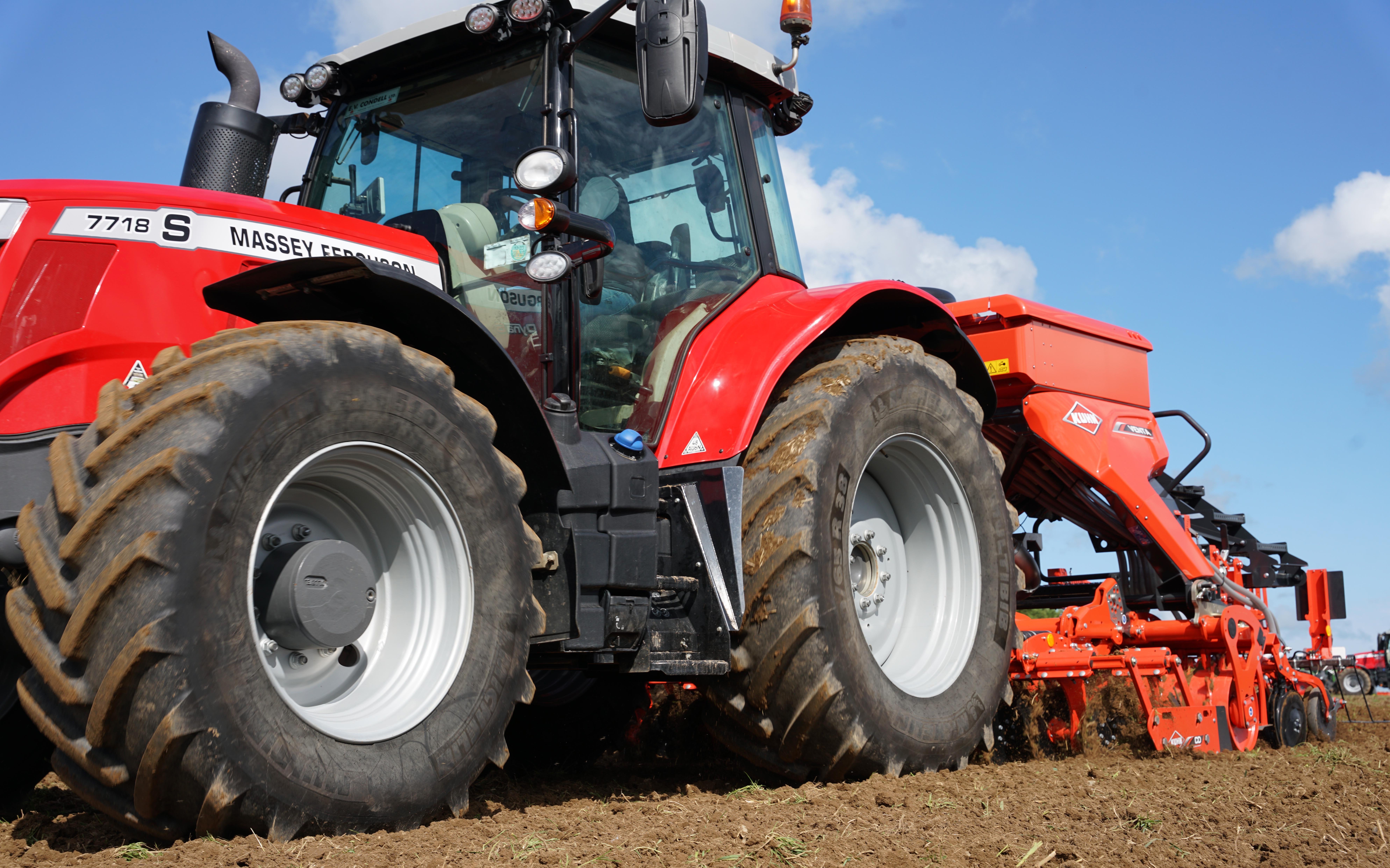 Kuhn's take on the latest tillage techniques was well demonstrated in September where the company showed its range working