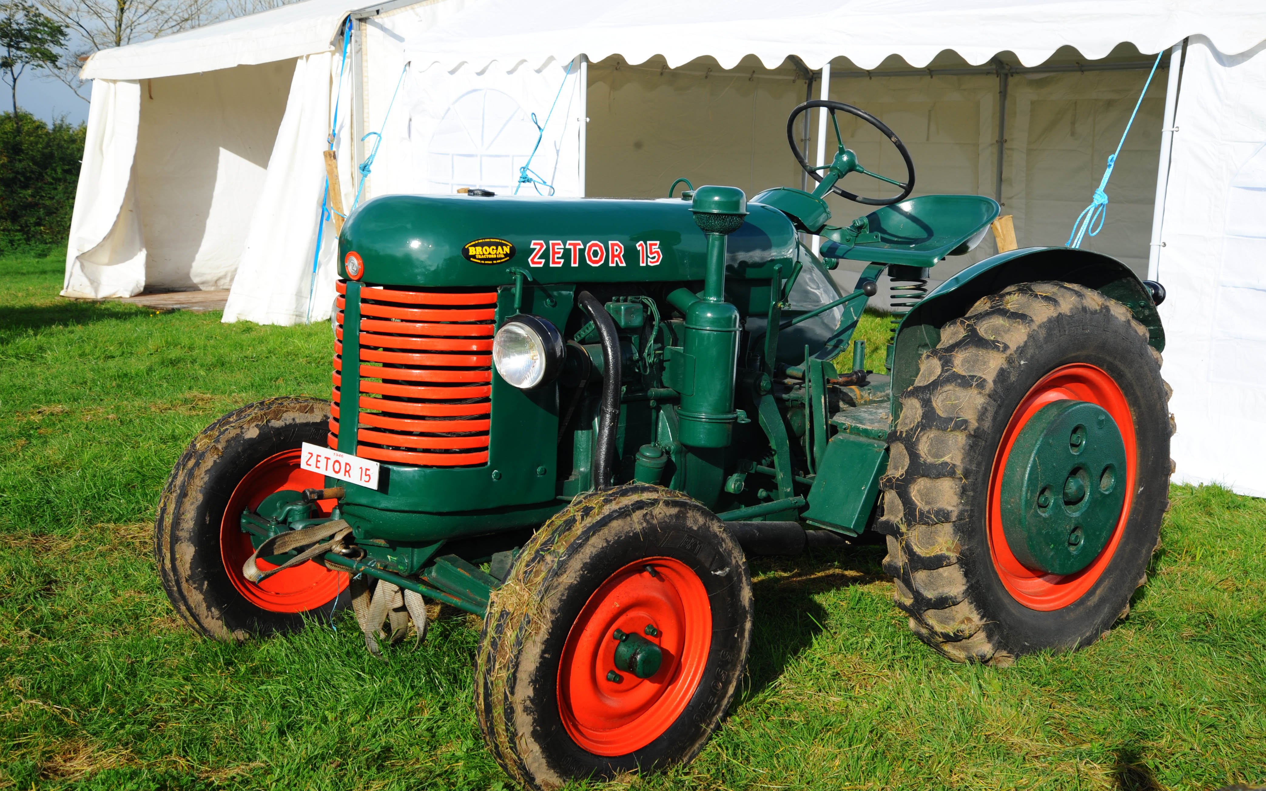 The Zetor 15 was the smaller of the company's first two tractors