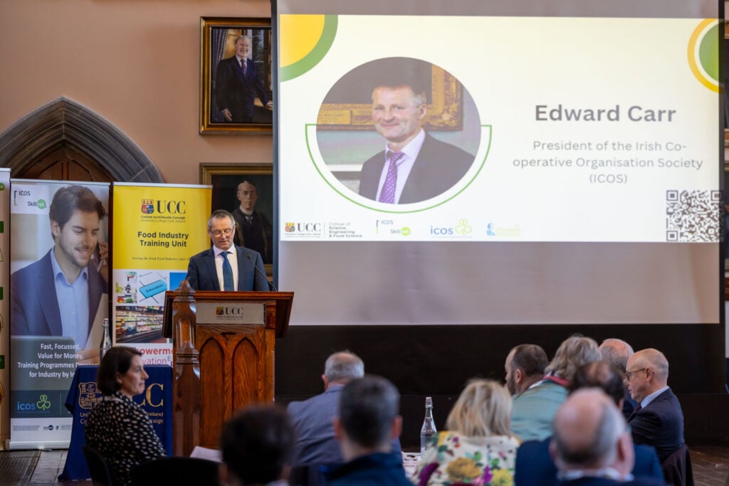 the ICOS conference on A Sustainable Dairy Future held in University College Cork. Image source: Alf Harvey