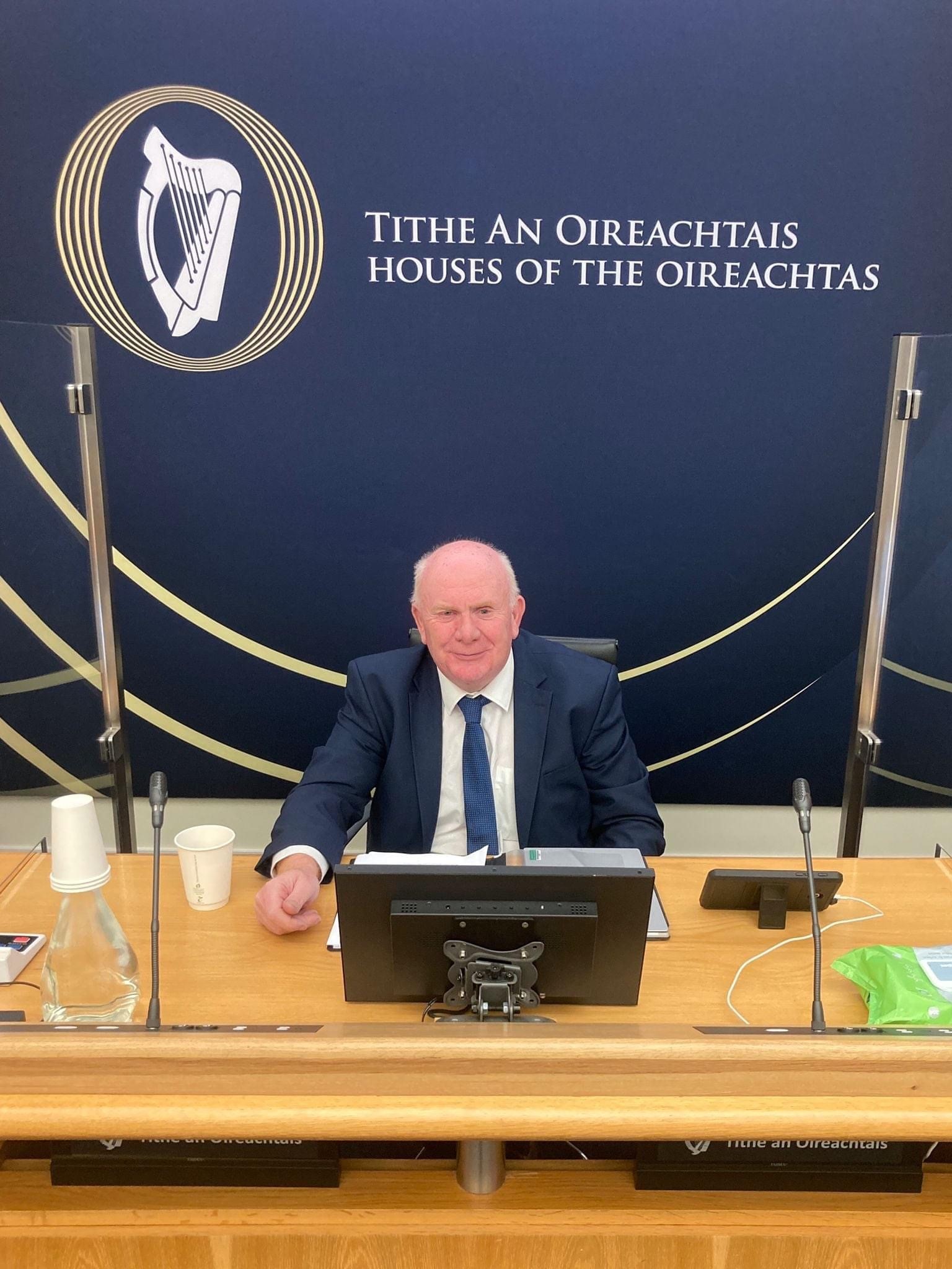 Chair of the Joint Oireachtas Committee for Agriculture, Food and the Marine and Fianna Fáil TD, Jackie Cahill