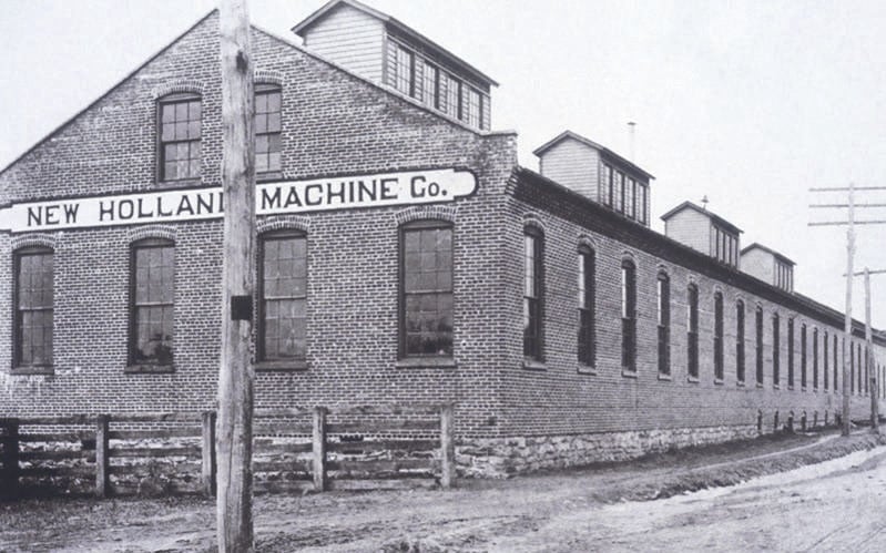 The original New Holland factory is now preserved as an historic industrial site