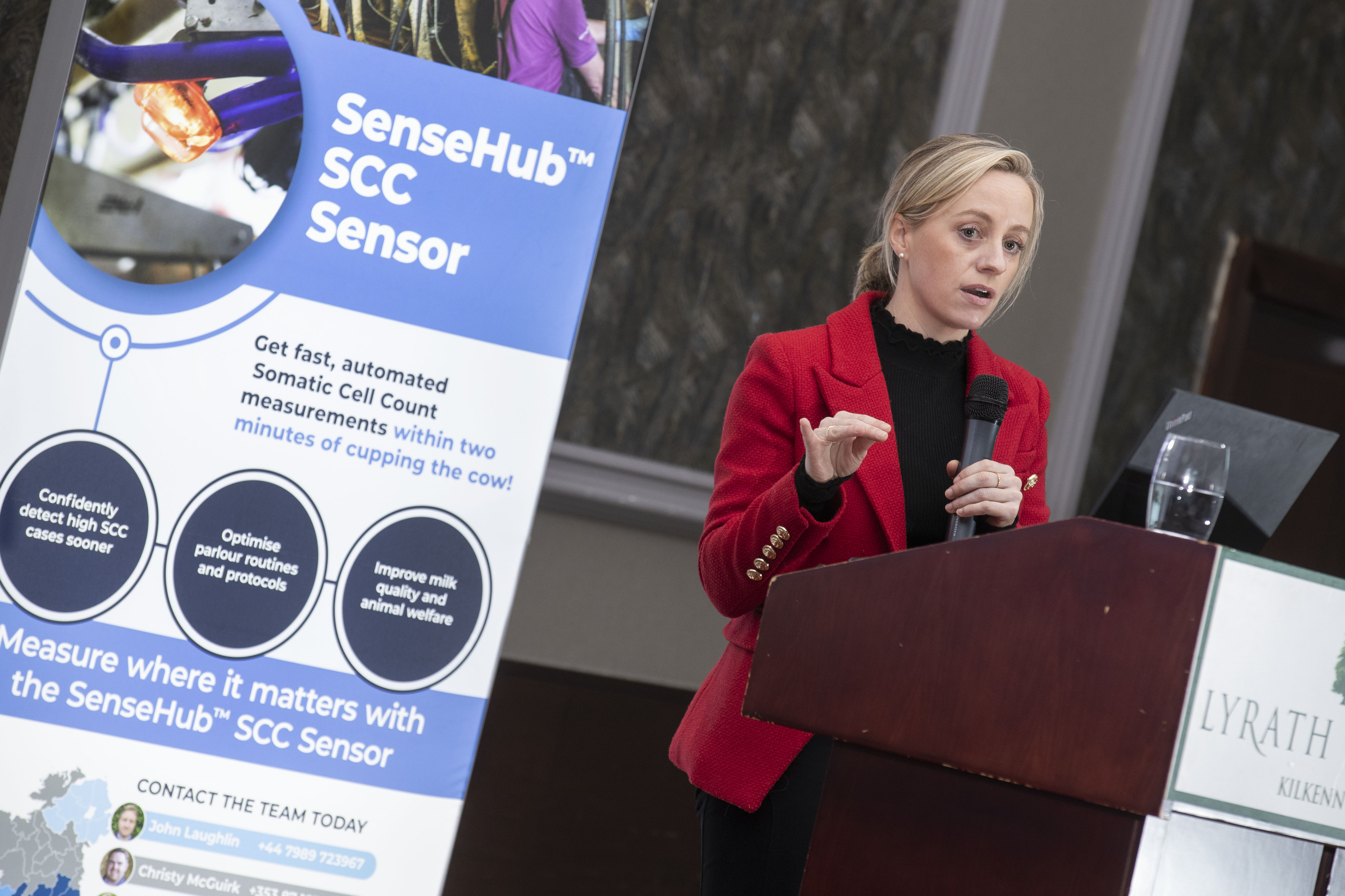 Cara Sheridan, ruminant integration technical manager, with MSD Image: MSD