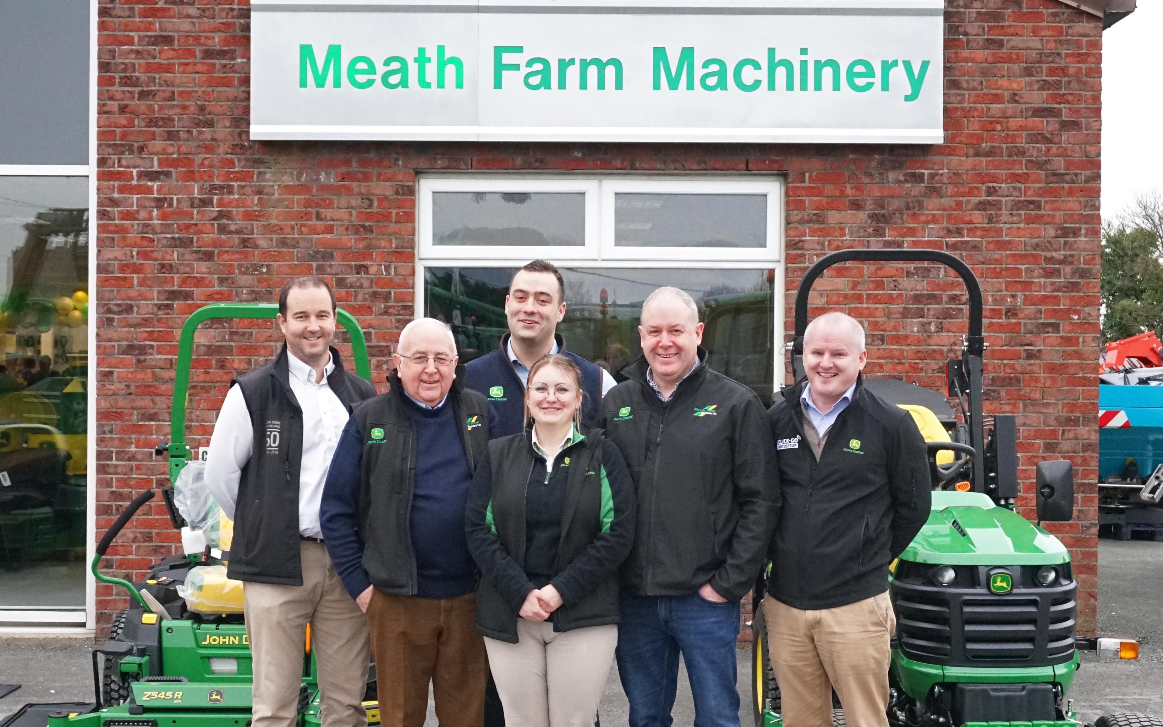 L-r: Mel Guinan; Peter Timmons; Eoin Hannon; Alexandra Bill; Ian Timmons; Brian D'arcy