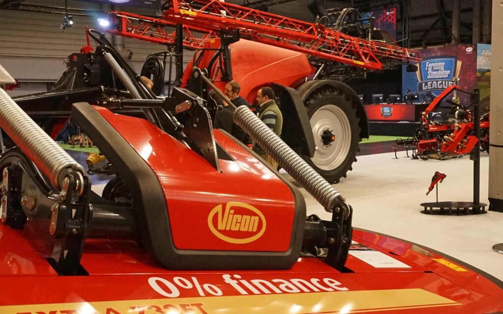 The Kverneland group was foremost in advertising its interest-free credit offer