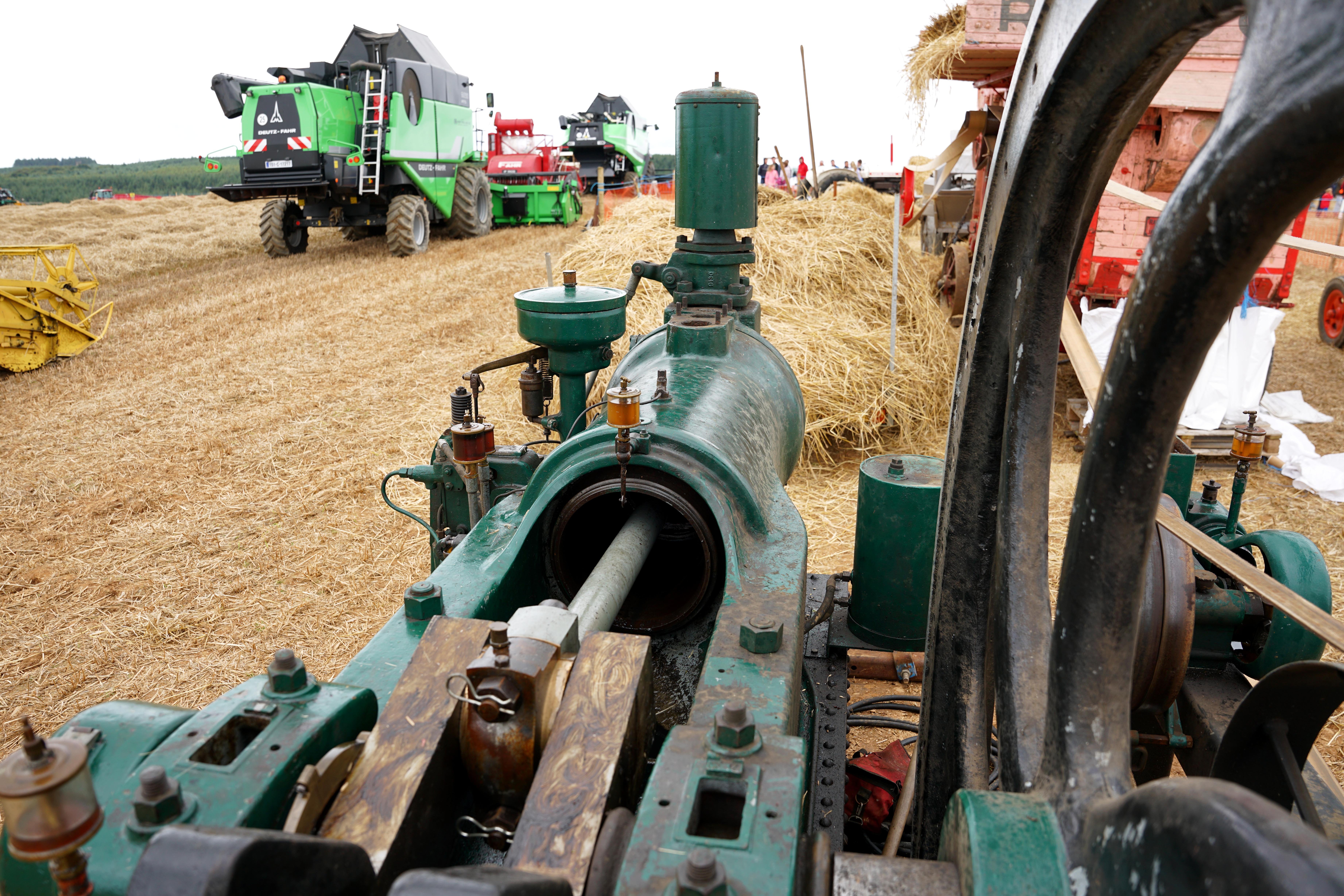 Single cylinder stationary engines powered much of industry and agriculture off the fields in the early part of the 20th century