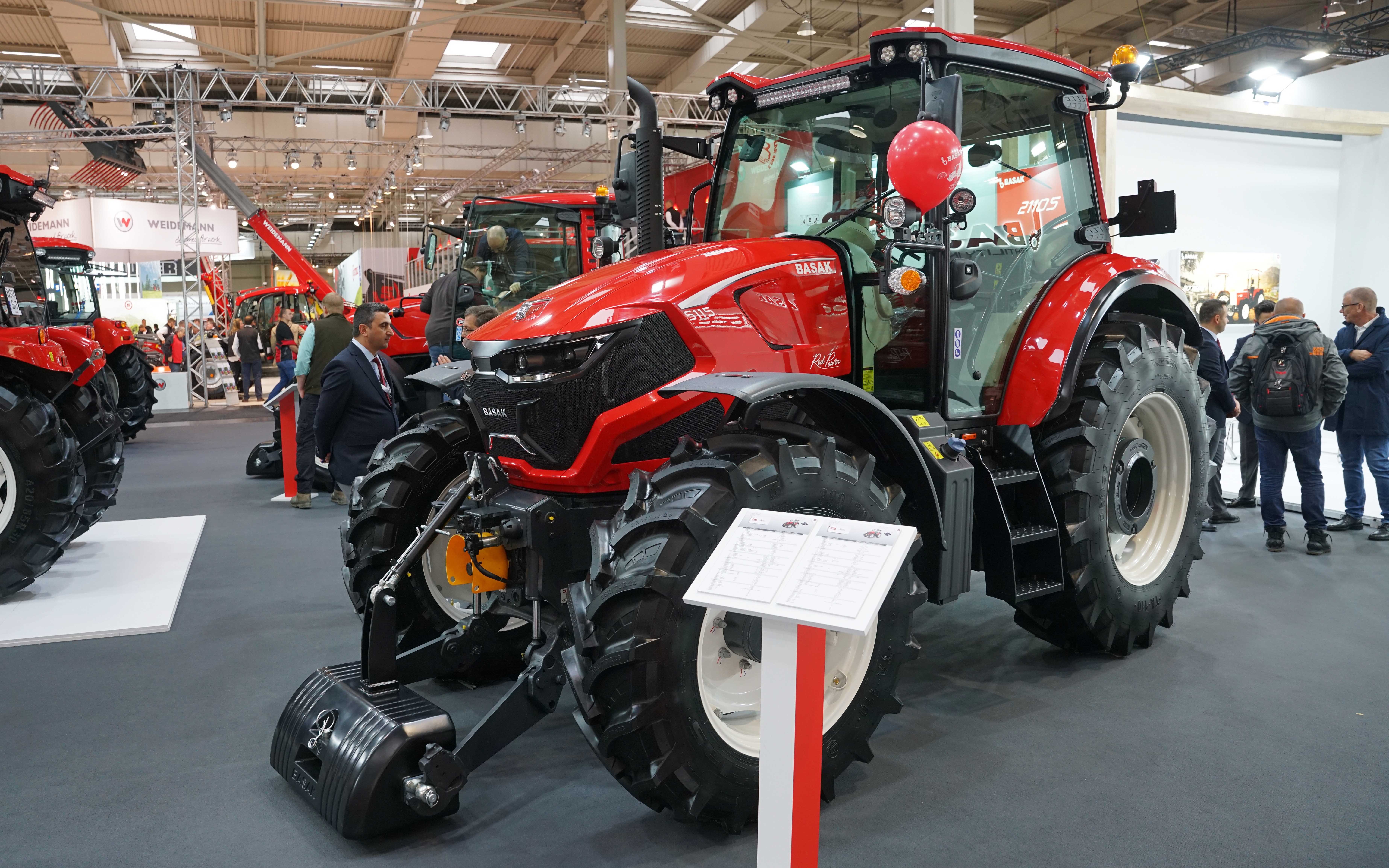 Basak tractors from Turkey sit between the two trading blocs which should be of benefit to the company