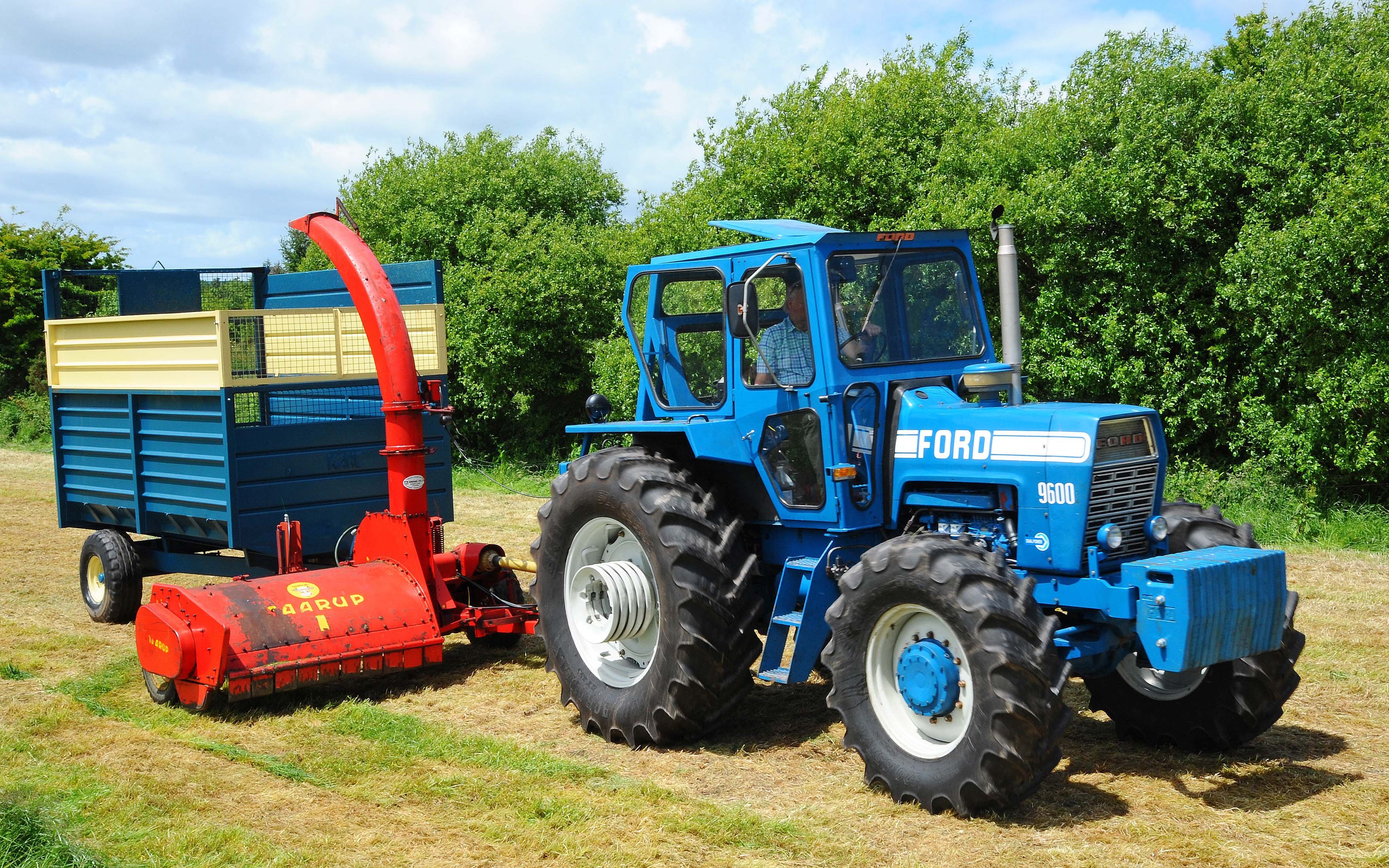 The Ford 9600 was a development of the 9000 with 150hp on tap