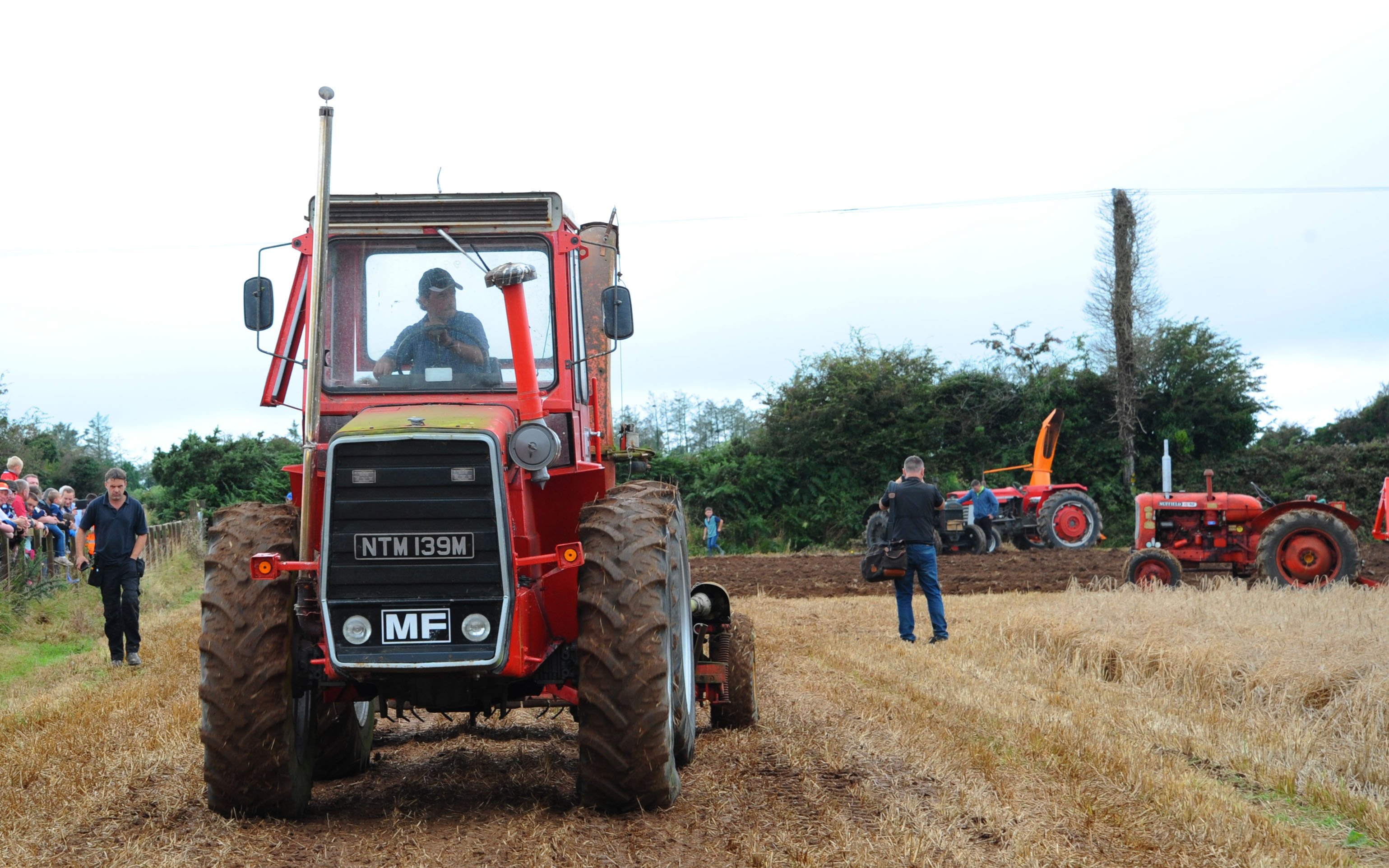 Despite being the baby brother of the trio the MF 1200 was still a big tractor