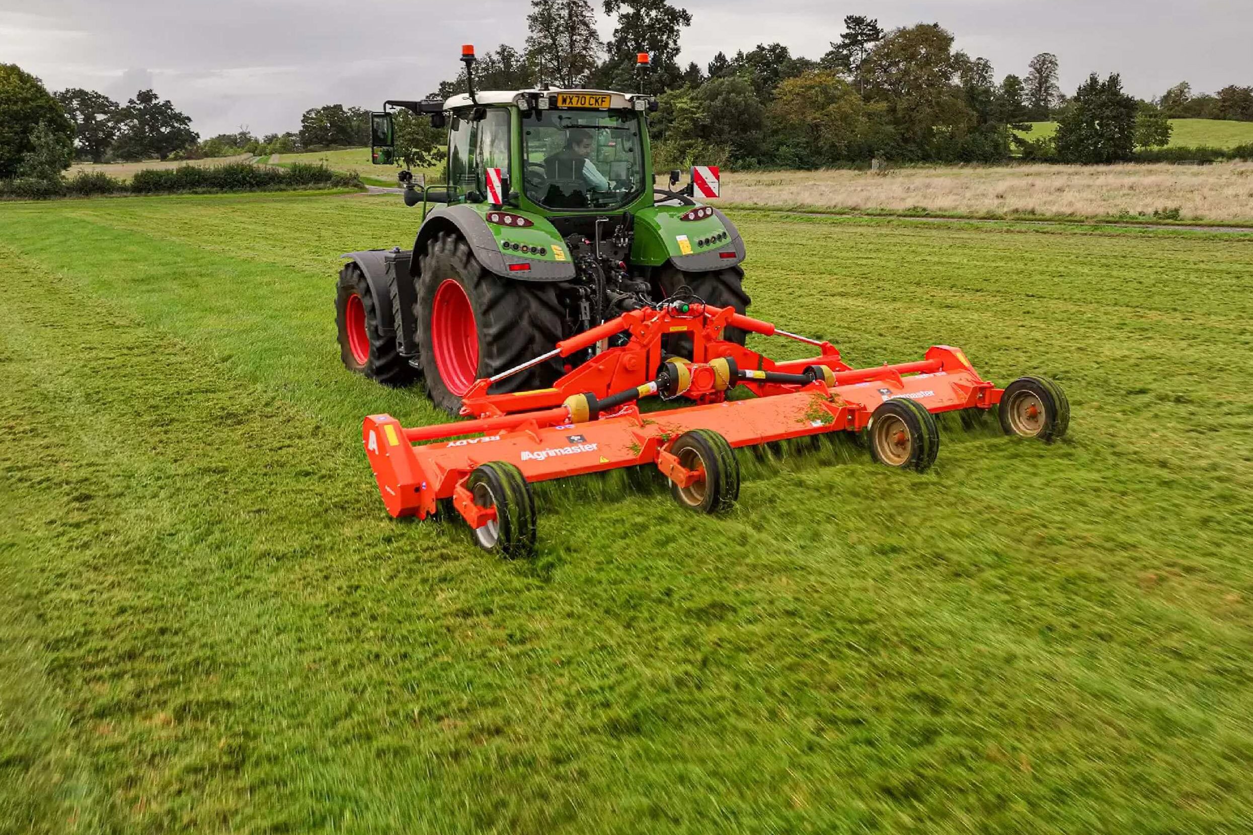The Agrimaster Ready range of flail mowers can be used for cutting and mulching cover crops
