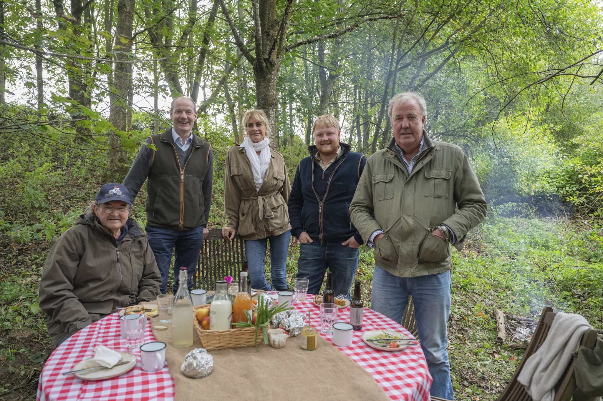(L-R) Gerald, Charlie, Lisa, Kaleb and Jeremy