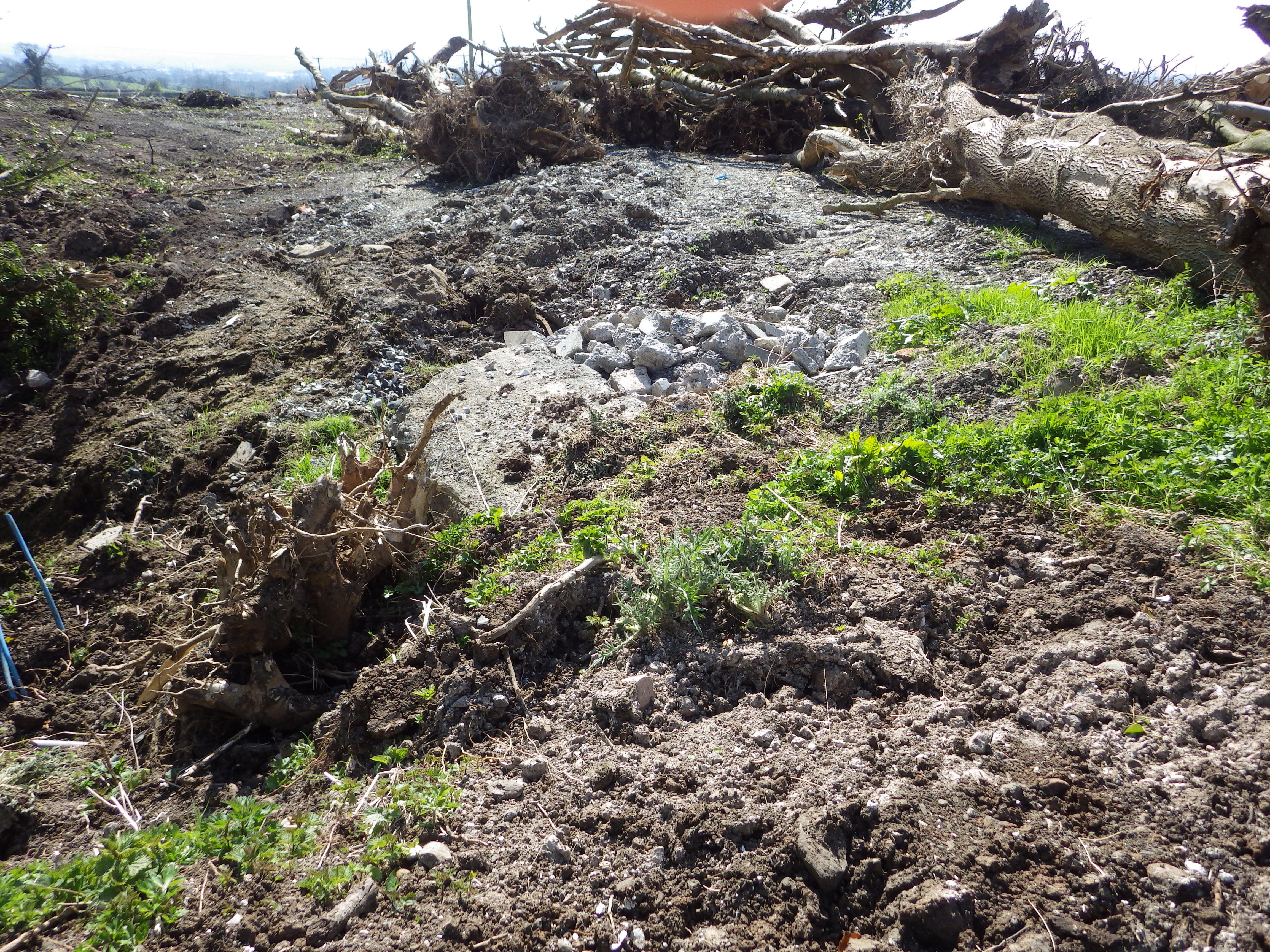 Moneybroom Lime Kilns after the incident. Source: Department for Communities