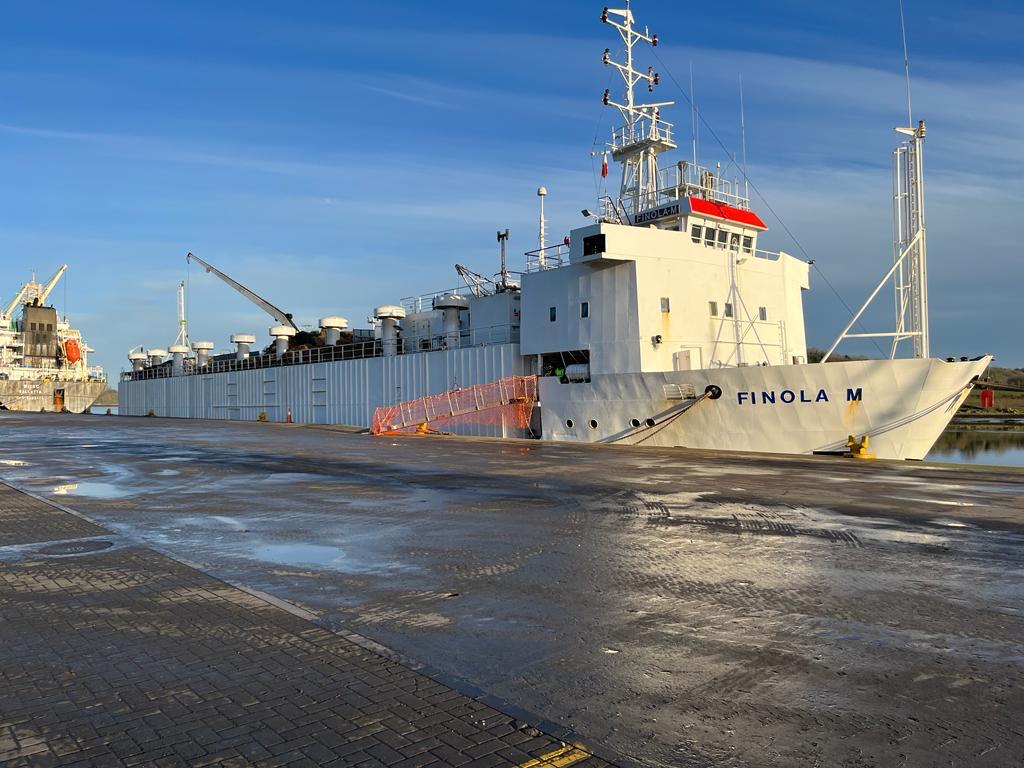 The ship which the heifers travelled on