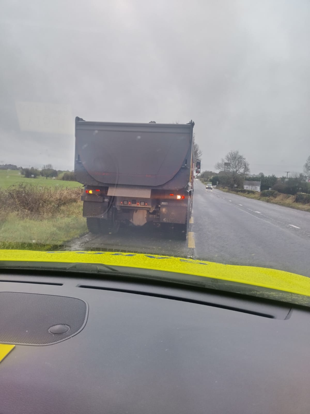 The overloaded four-axle axle HGV Source: Garda Síochána Waterford/Kilkenny/Carlow