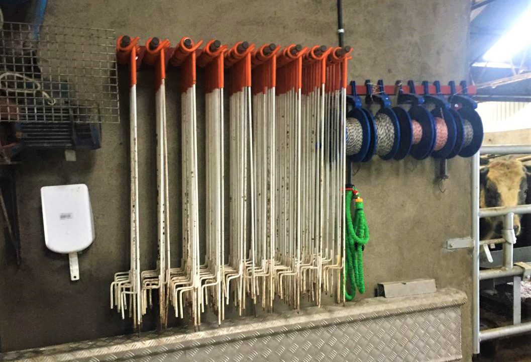 Grazing equipment storage