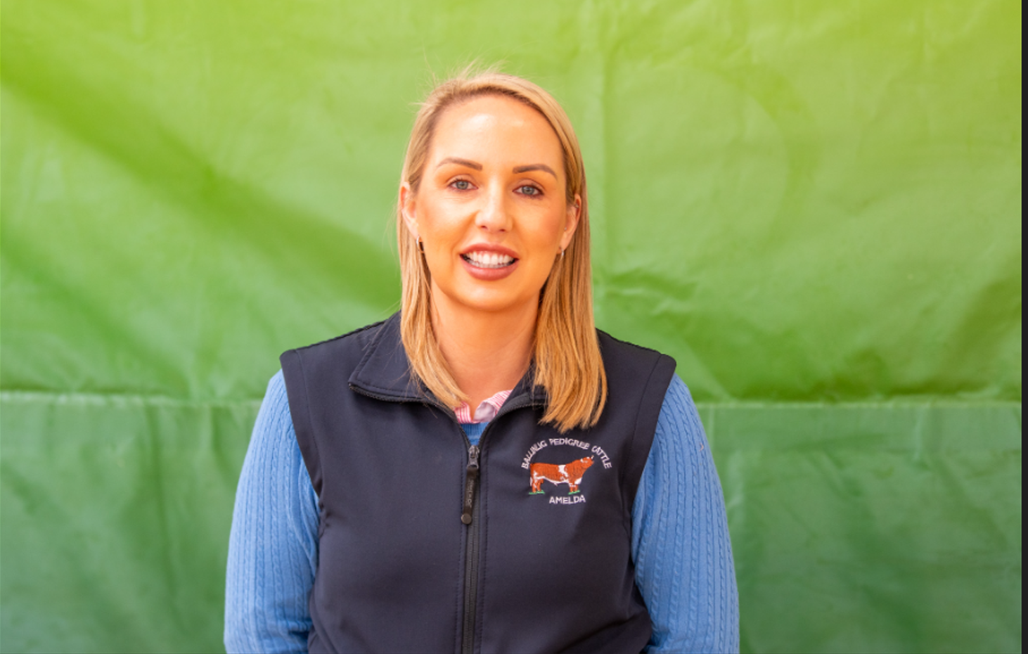 Amelda Middleton Leonard is the new president of the Irish Shorthorn Society