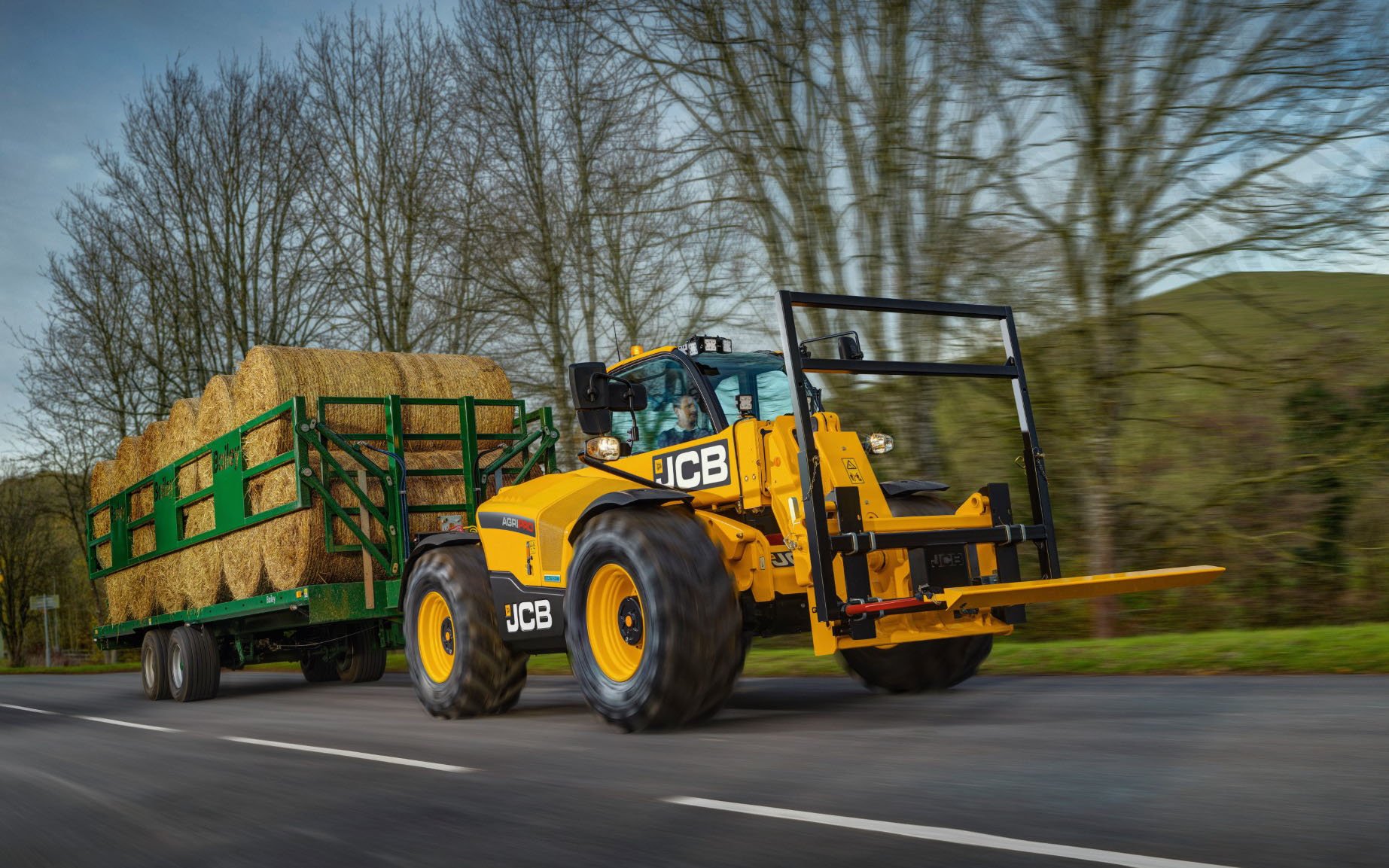 JCB's largest Loadall, the 542-70 Agri Prol will be at LAMMA 2024