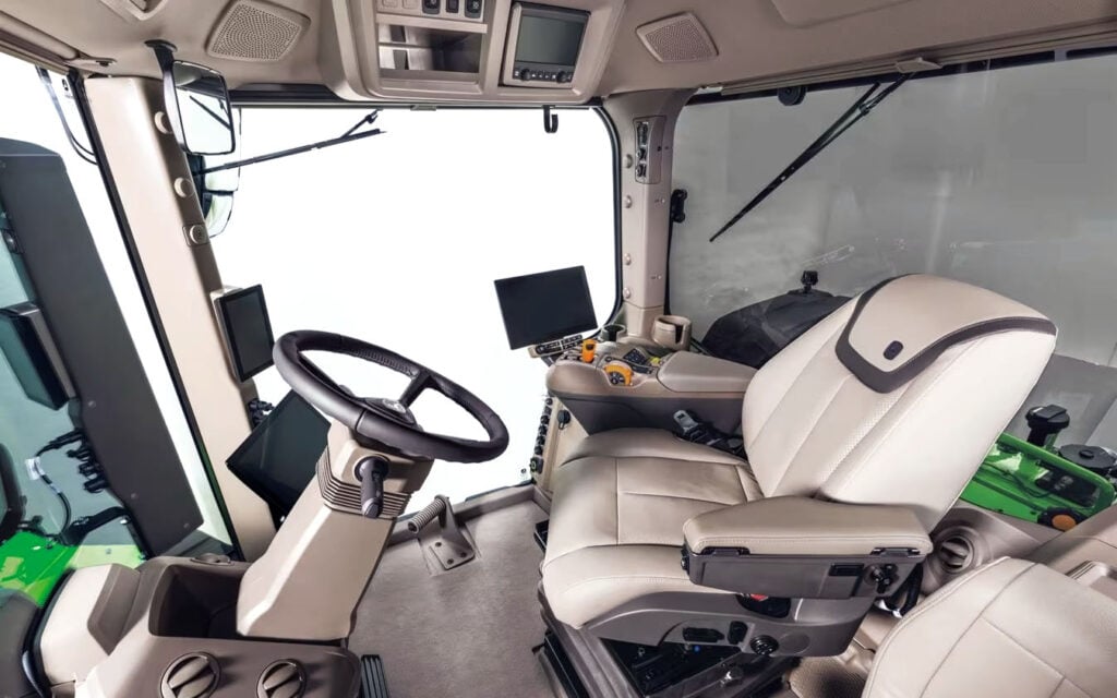 The new cab is said to be even more comfortable than the last