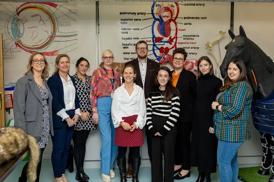 The Department of Bioveterinary and Microbial Sciences at TUS Athlone celebrates two decades of pioneering veterinary nursing education. Source: Nathan Cafolla.