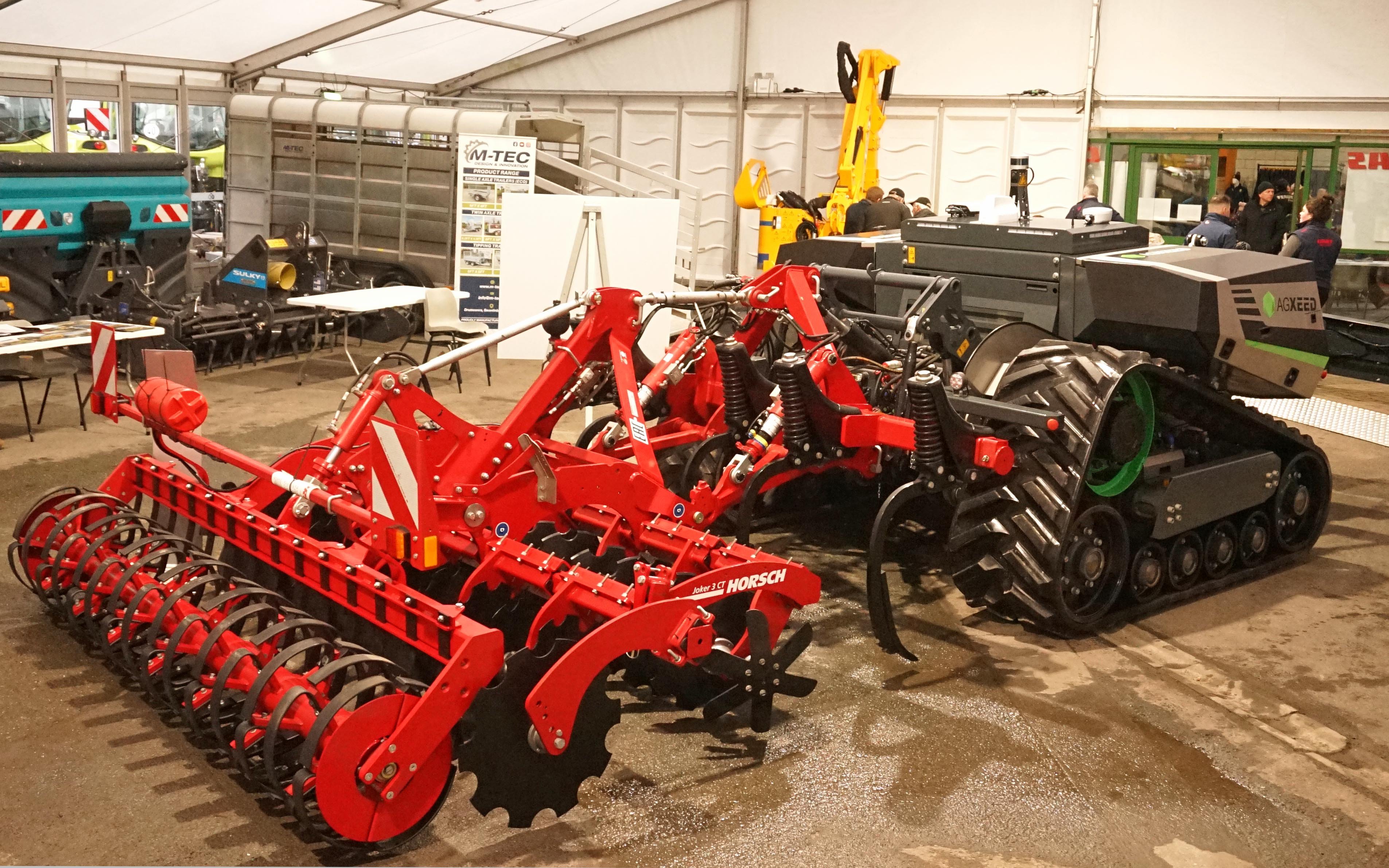 The Agxeed was conceived to replace conventional tractors and be autonomous right from the ground up