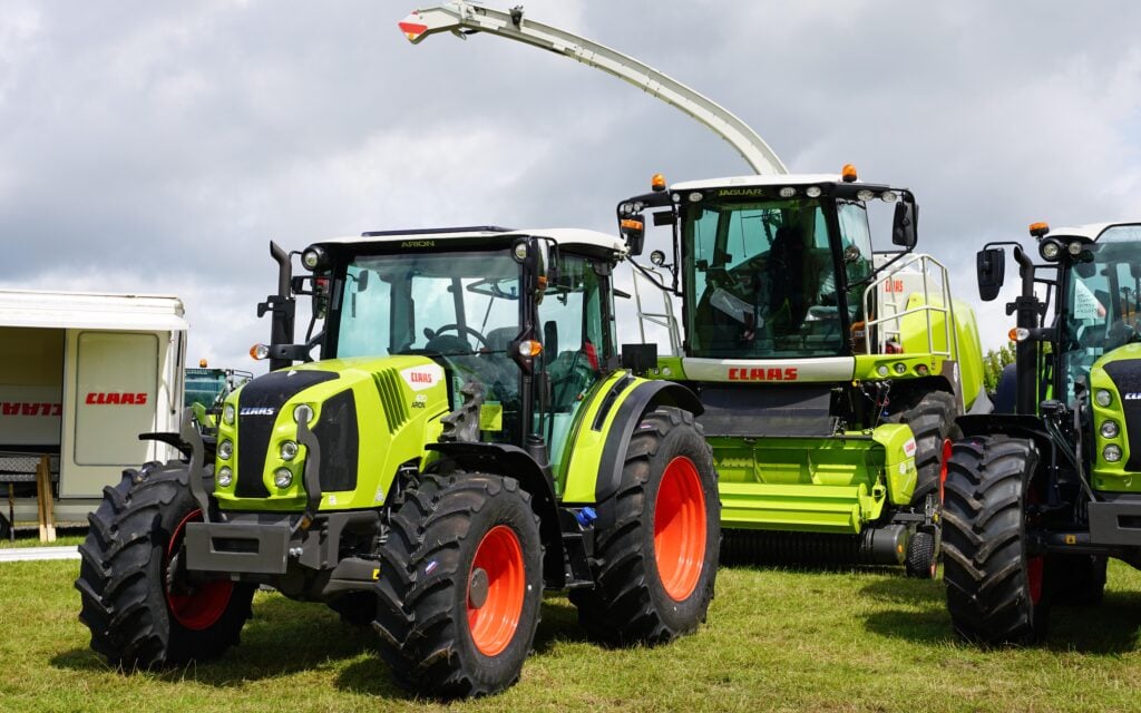 Tractors and harvesters are the mainstay of Kellys business but there will be a lot to see besides