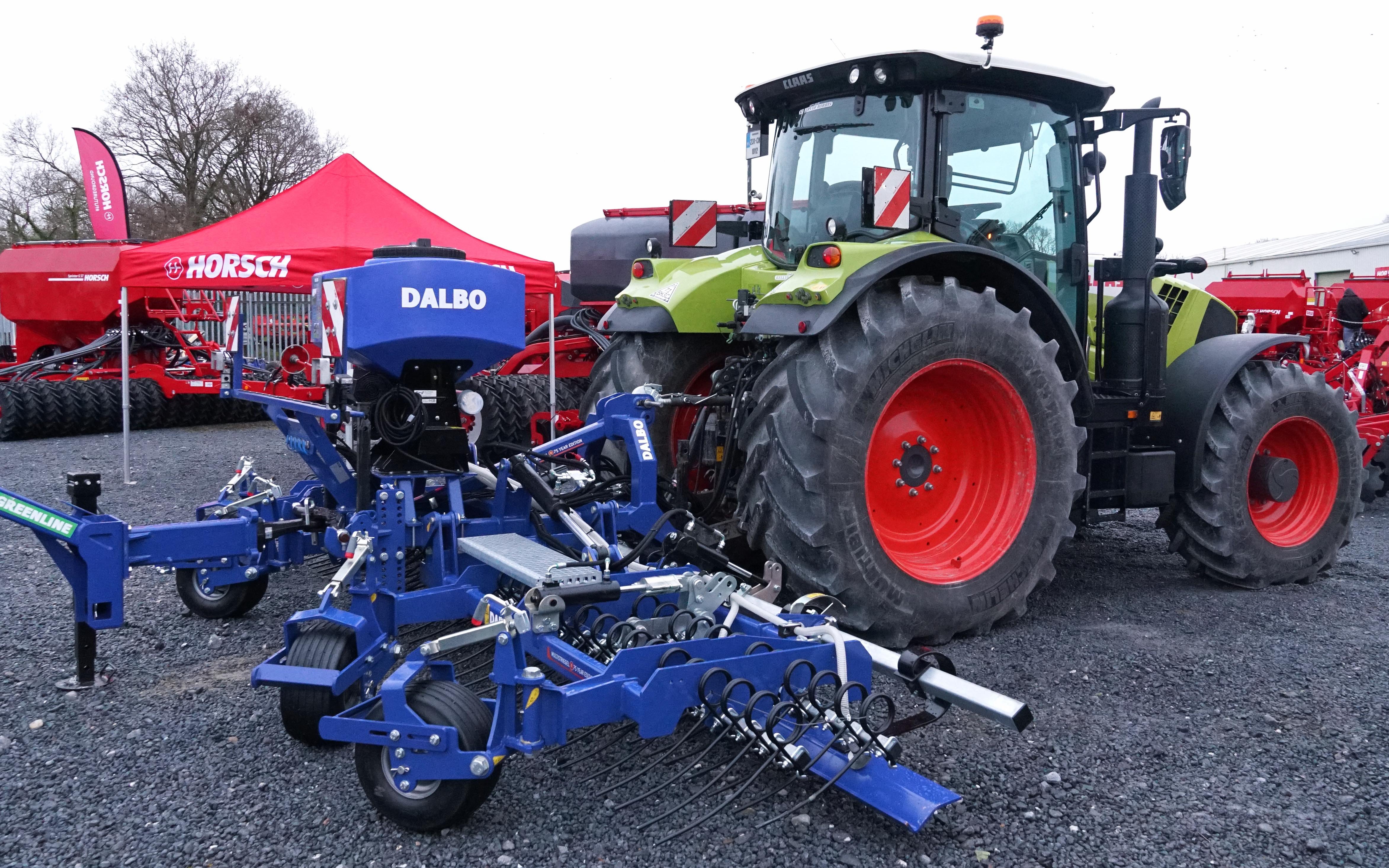 The Dalbo serires of rollers and light cultivation equipment is another line carried by Kellys