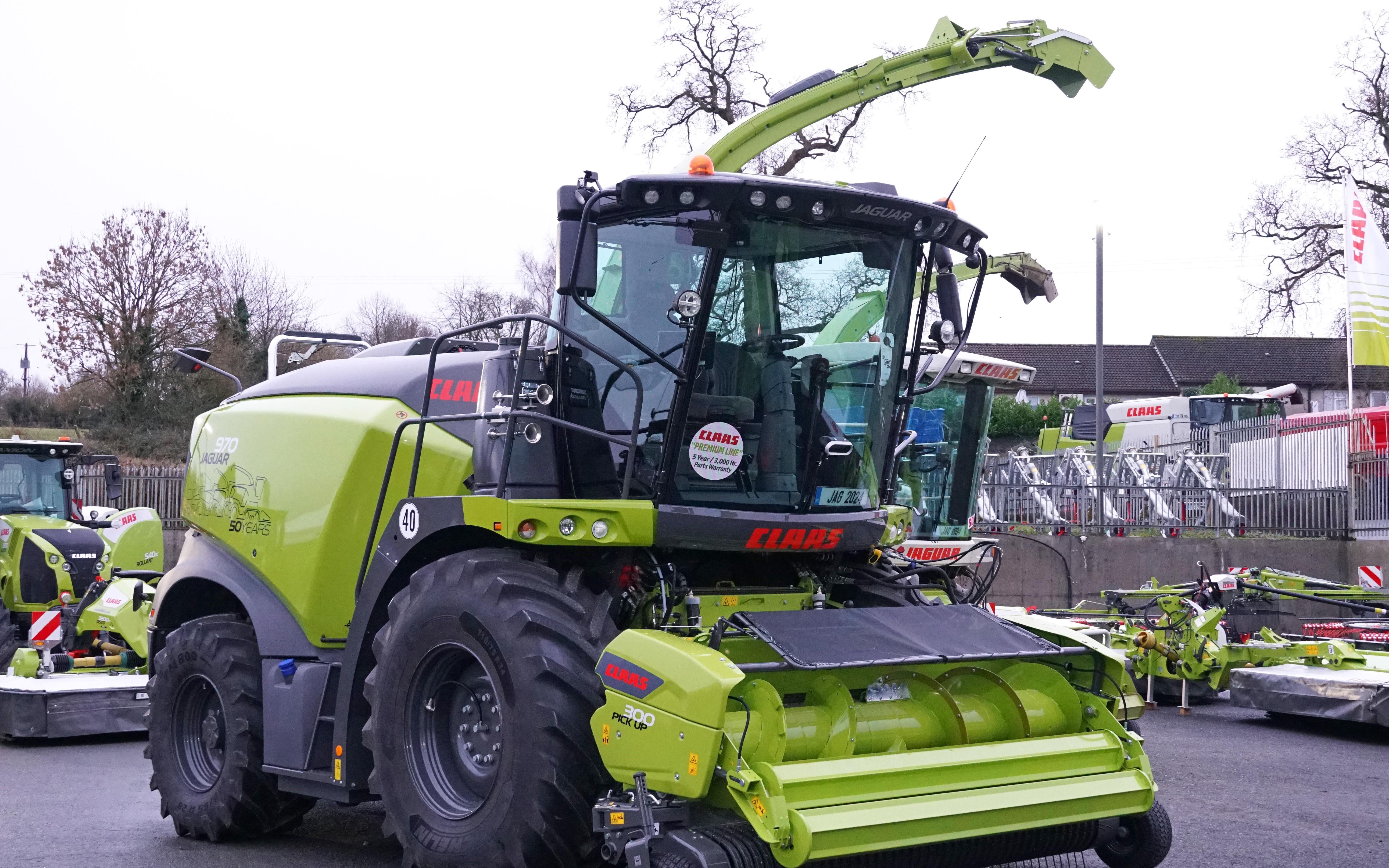 Machines such as this limited edition Jaguar 970 require well-trained staff for servicing and repairs