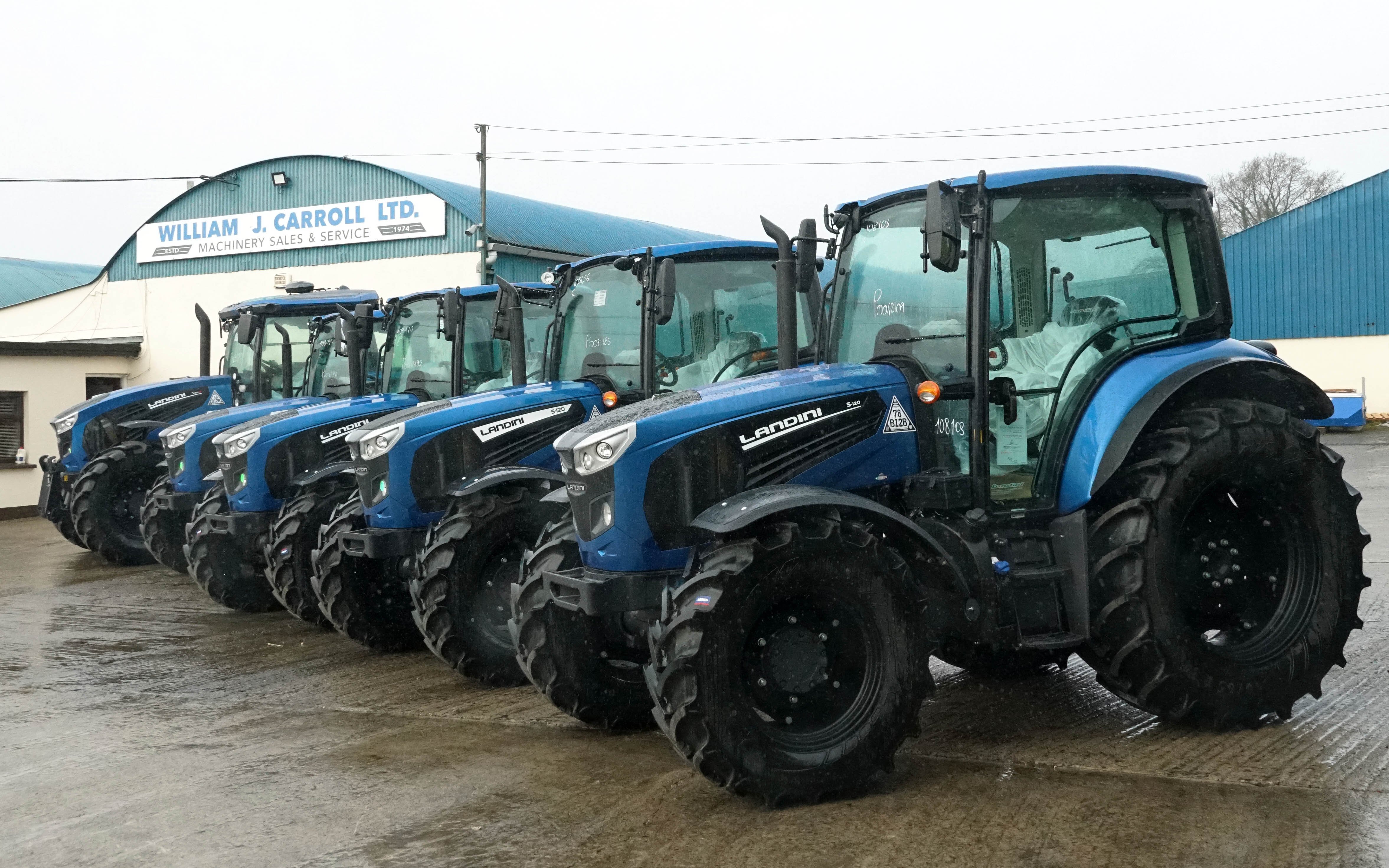 120hp tractors are the bread and butter of W. J Carroll's business, but contractors are looking for larger models such as the 7-180