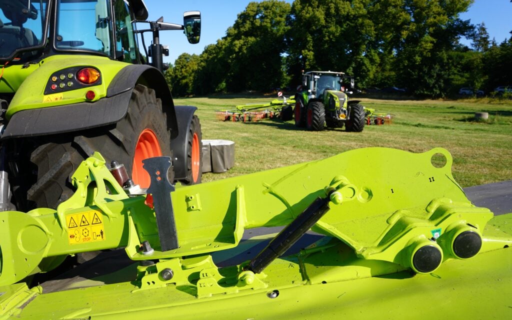 Claas is able to offer a full range of grassland equipment alongside its tractors and harvesters