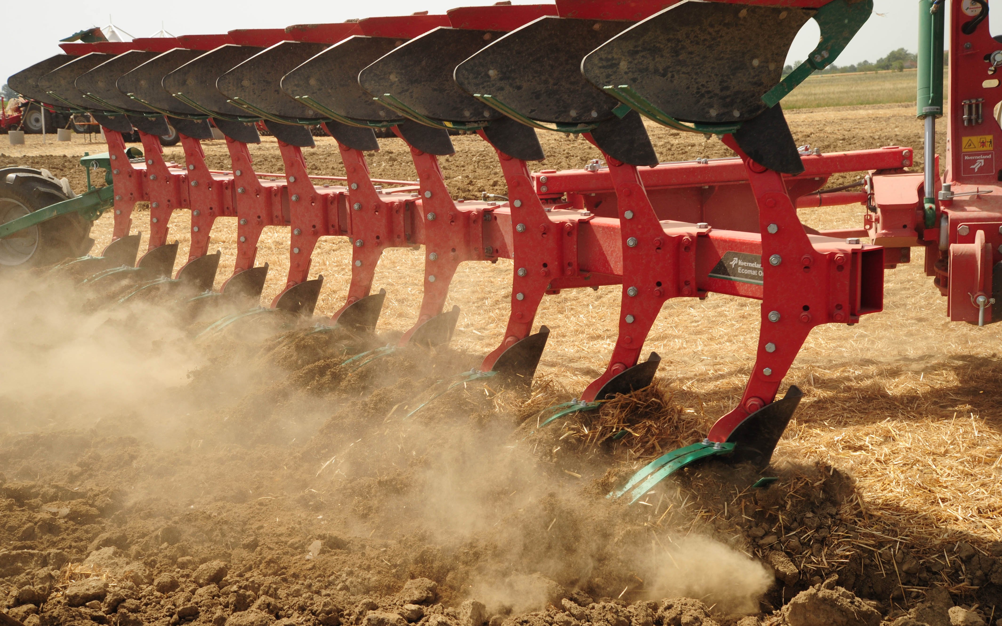 An on-land version of the Ecomat plough was introduced in 2022