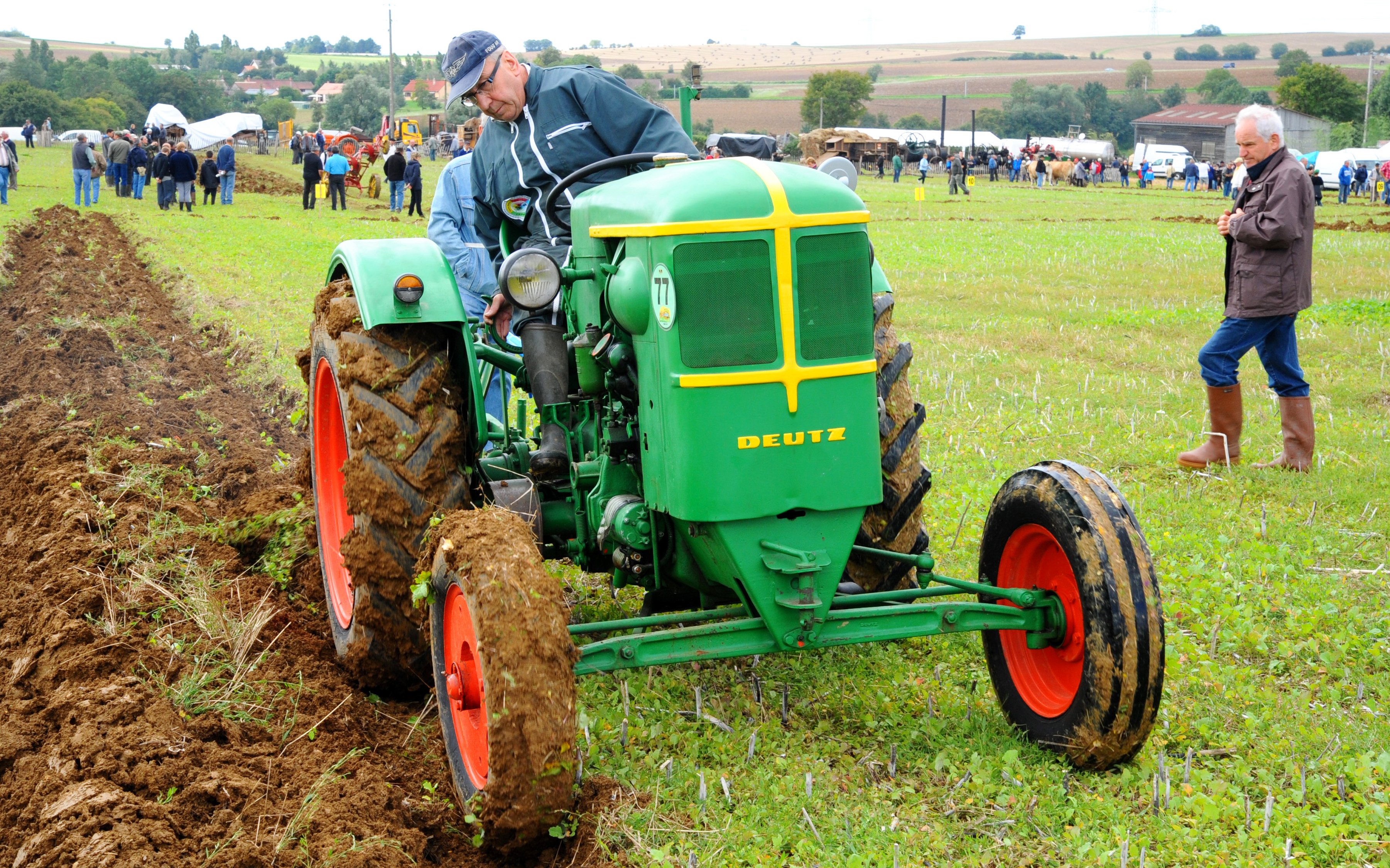 The F1L series ushered in the age of Deutz air cooled tractors