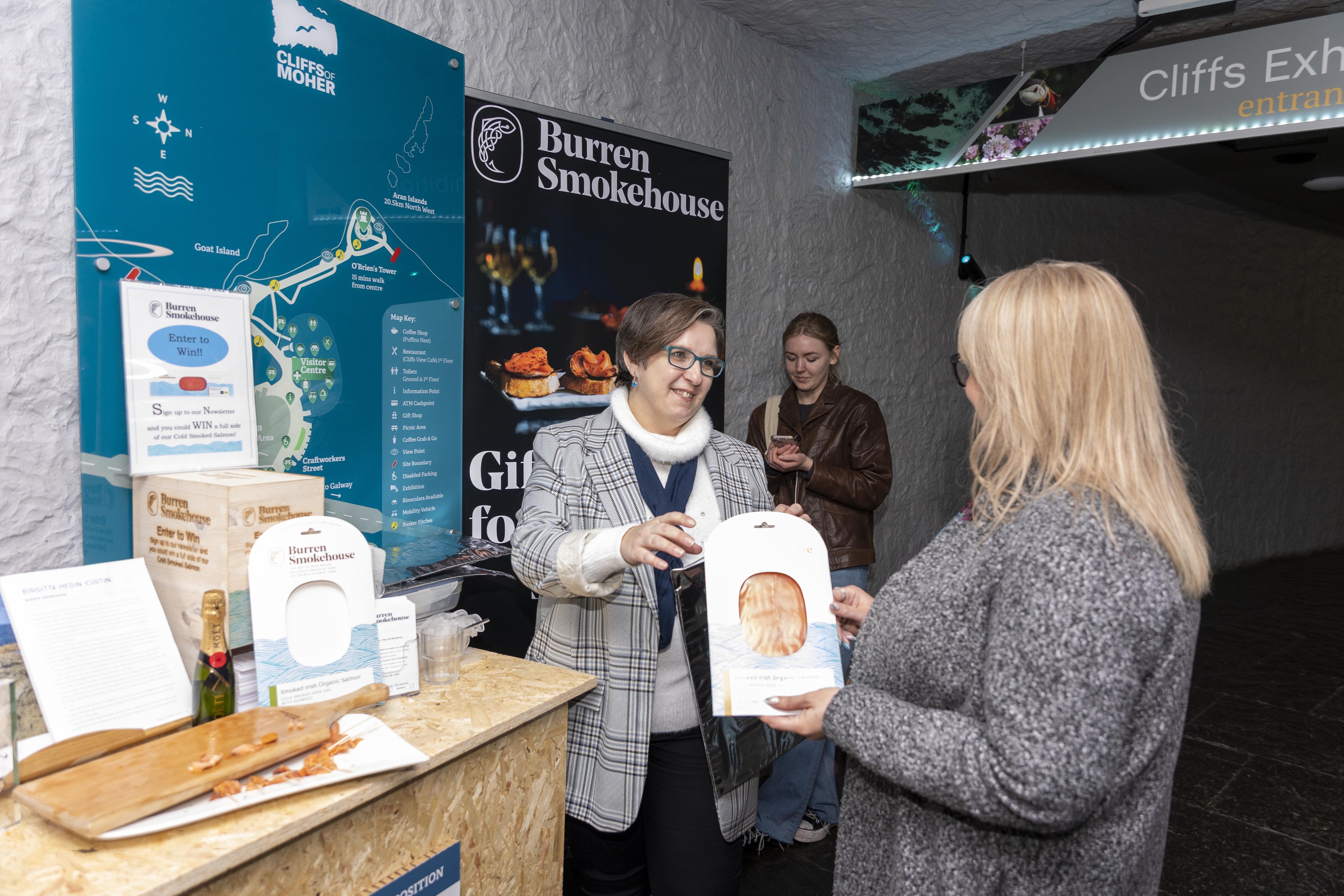 The Burren Smokehouse, Lisdoonvarna, Co. Clare showcasing its productsImage source: Arthur Ellis