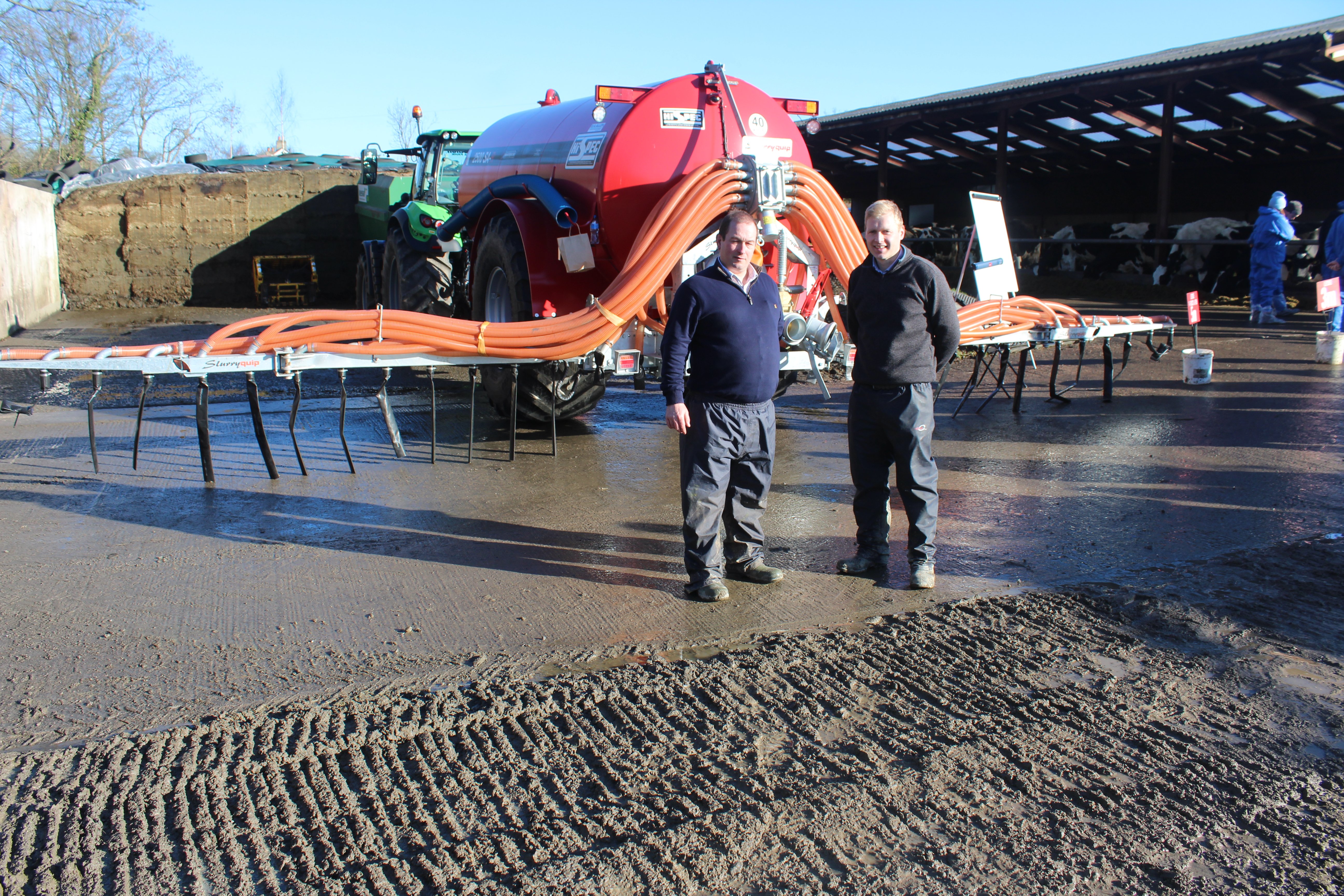 Calibrating LESS application systems was featured at the recent CAFRE slurry management event in Banbridge