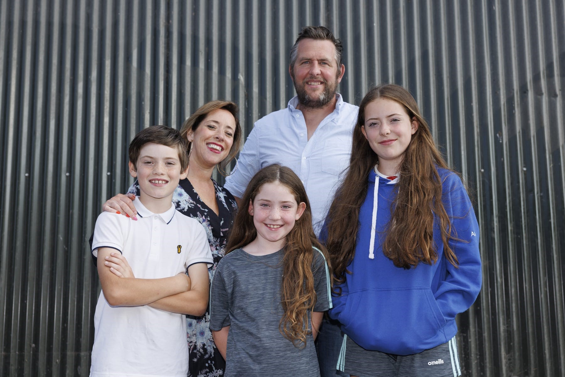 The Twomey family (l-r): Tadhg, Kate, Florence, Peter and Annie May