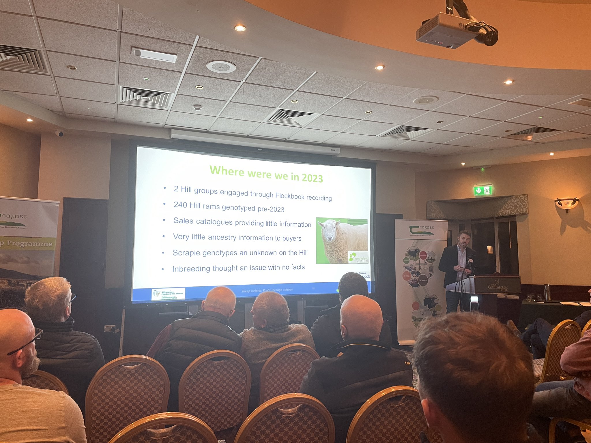 David Coen of Sheep Ireland