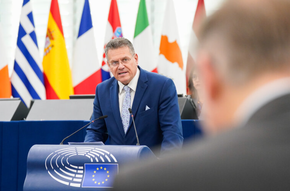Maros Sefcovic, executive vice-president of the European Commission Source: European Parliament&nbsp;