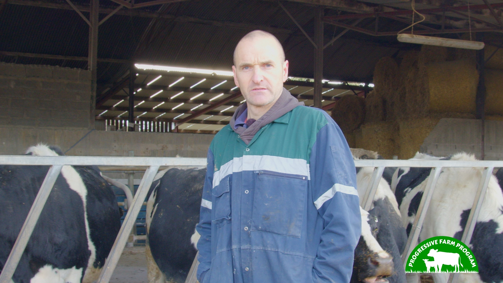 Joe Healy milks a herd of pedigree Holstein Friesian cows in Co. Meath
