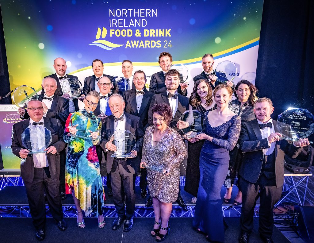 The winners of the 2024 Northern Ireland Food and Drink Awards. Image Source: NIFDA