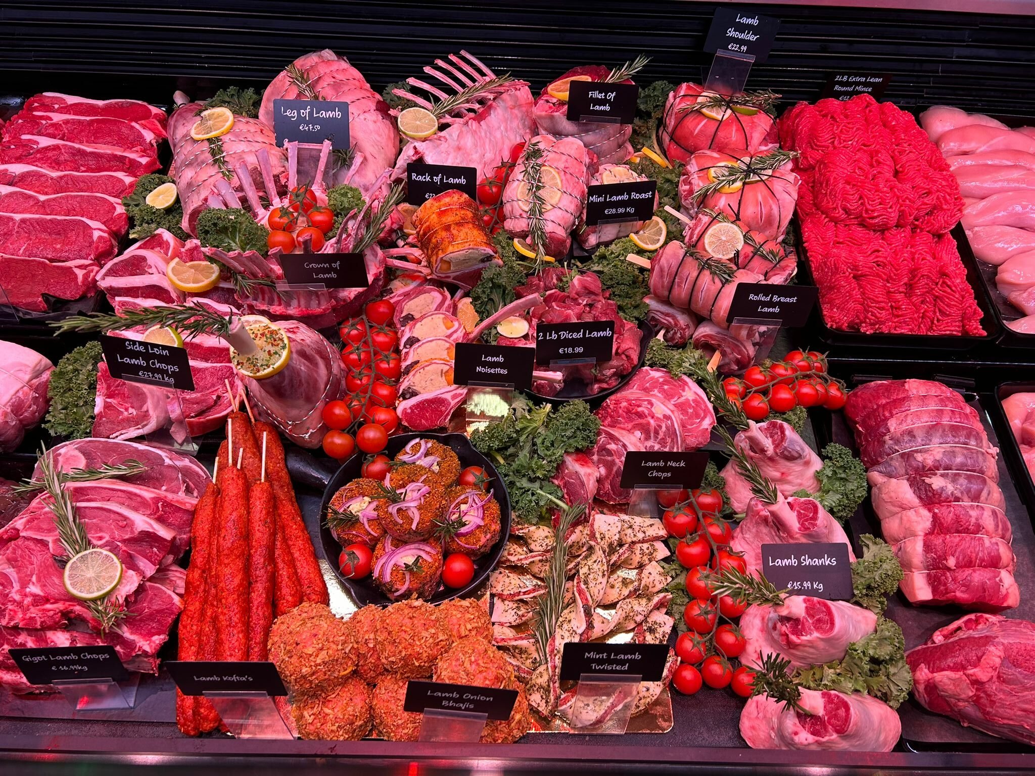 A range of products from Callaghan Butchers, Bettystown, Co. Meath Source: Irish Butchers' Guild