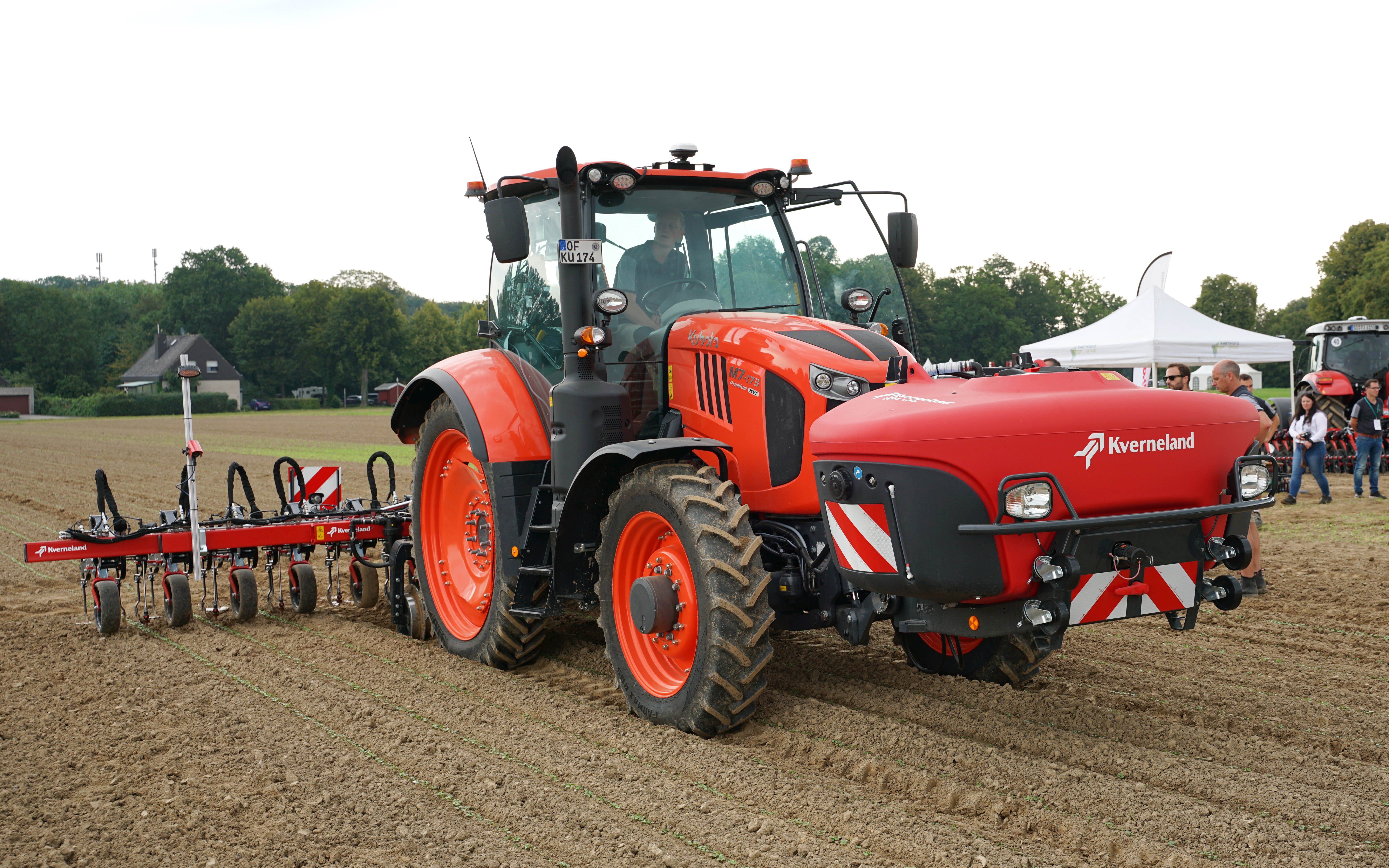 A reduction in pesticide use is being urged by governments, requiring new methods to be used in the field